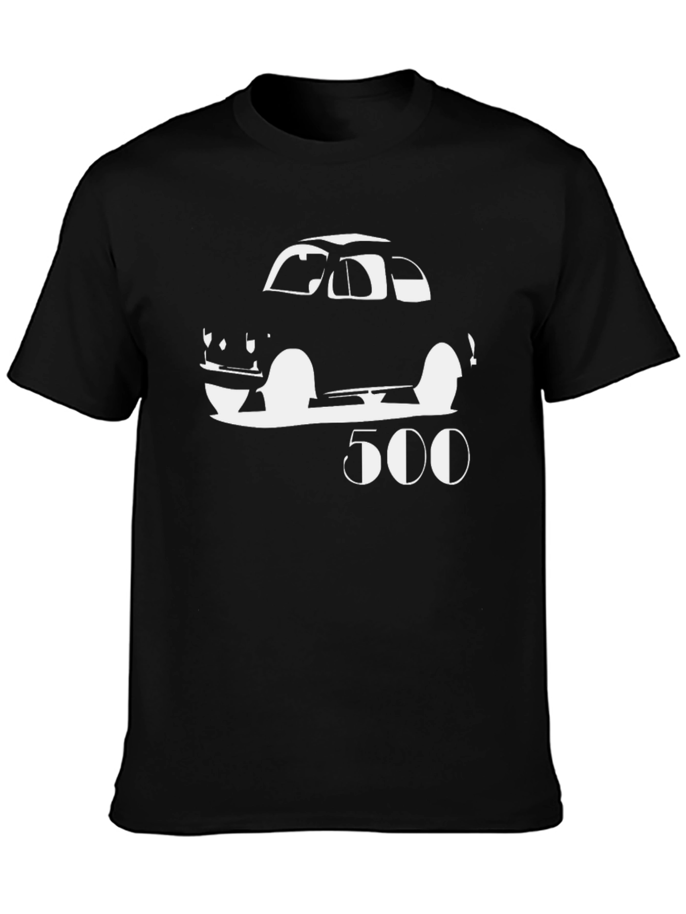 Classic Car 500 Graphic Tee - Black