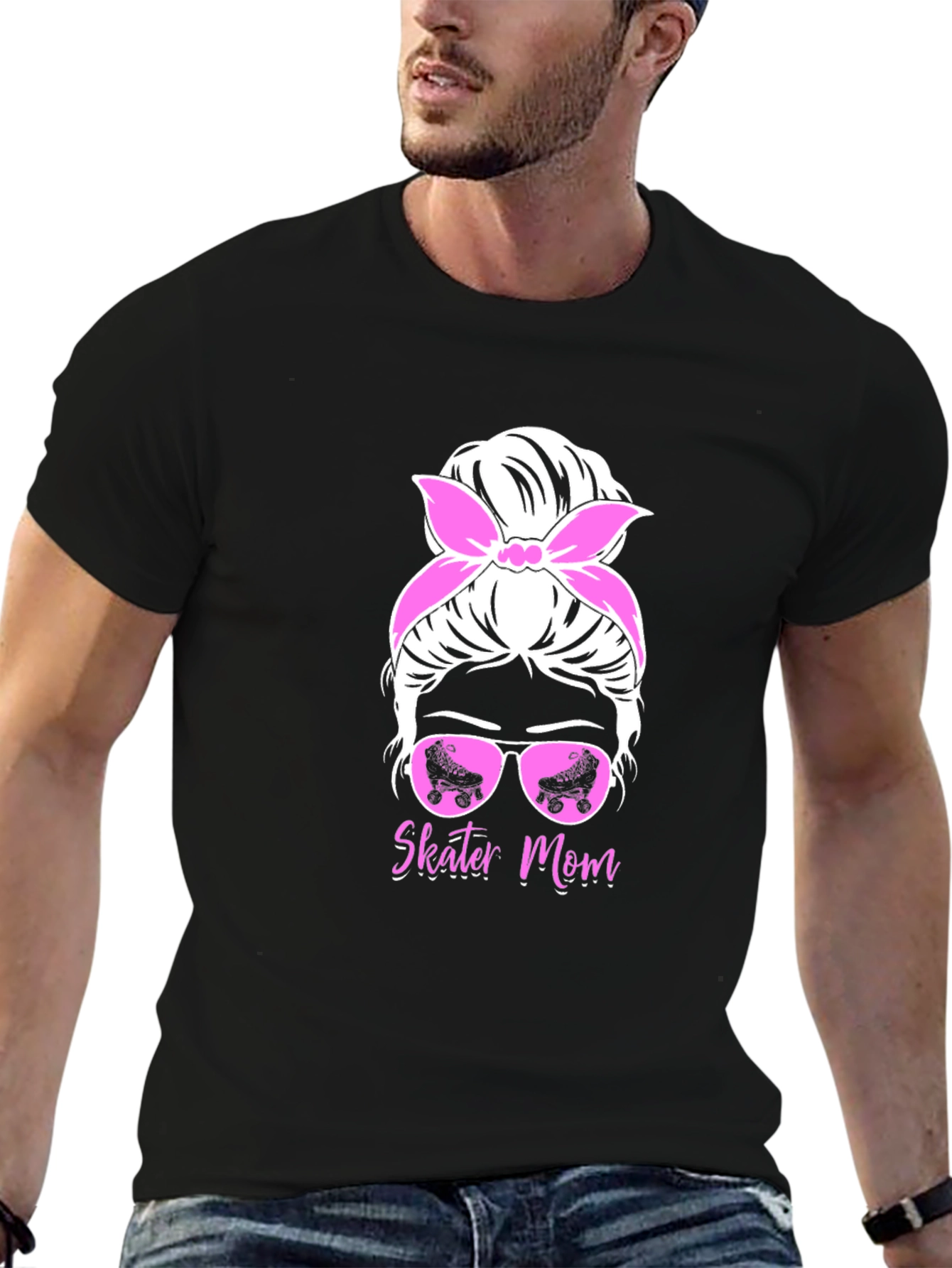 Skater Mom Graphic T-Shirt - Stylish & Comfortable
