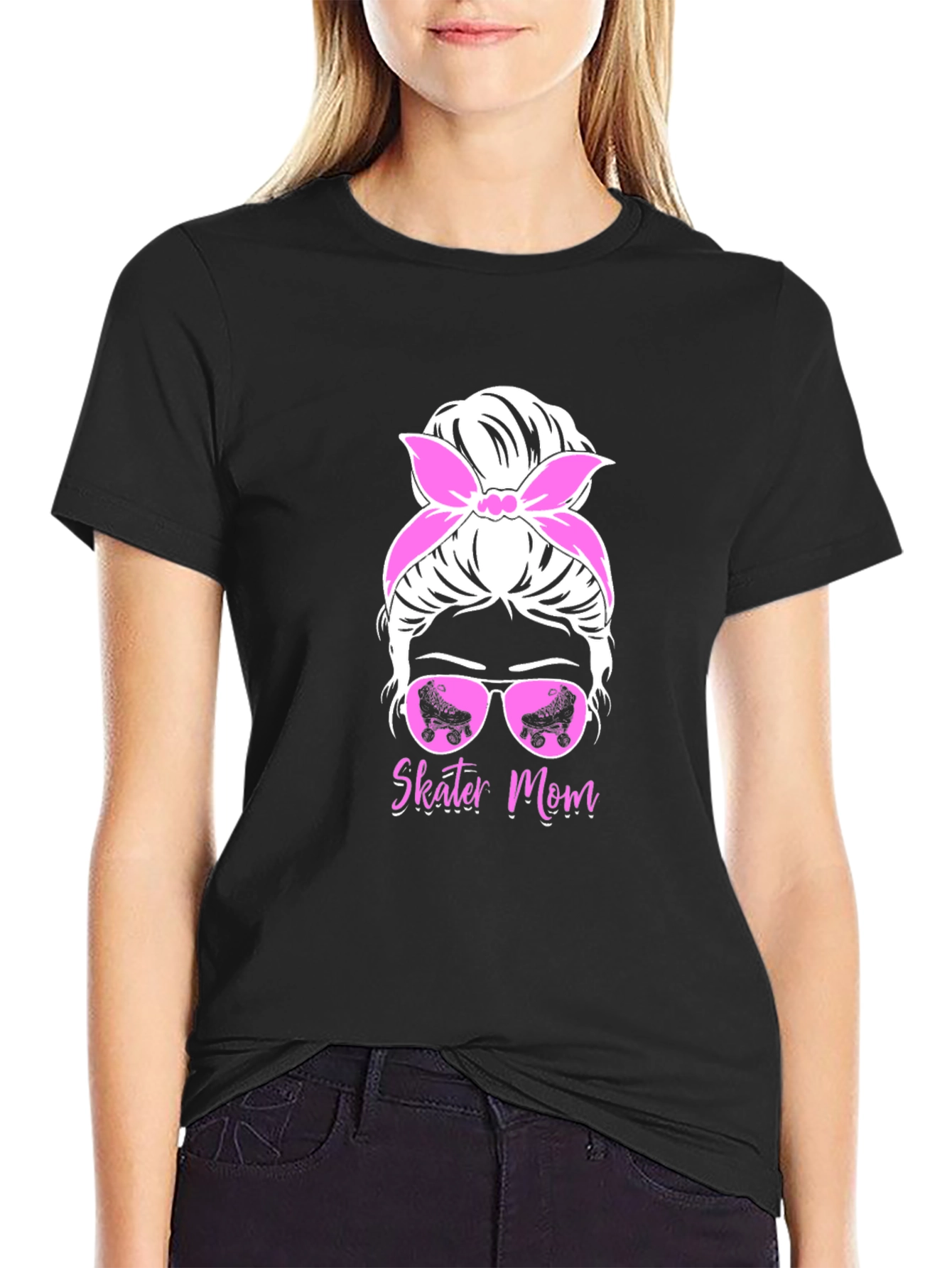 Skater Mom Graphic T-Shirt - Stylish & Comfortable