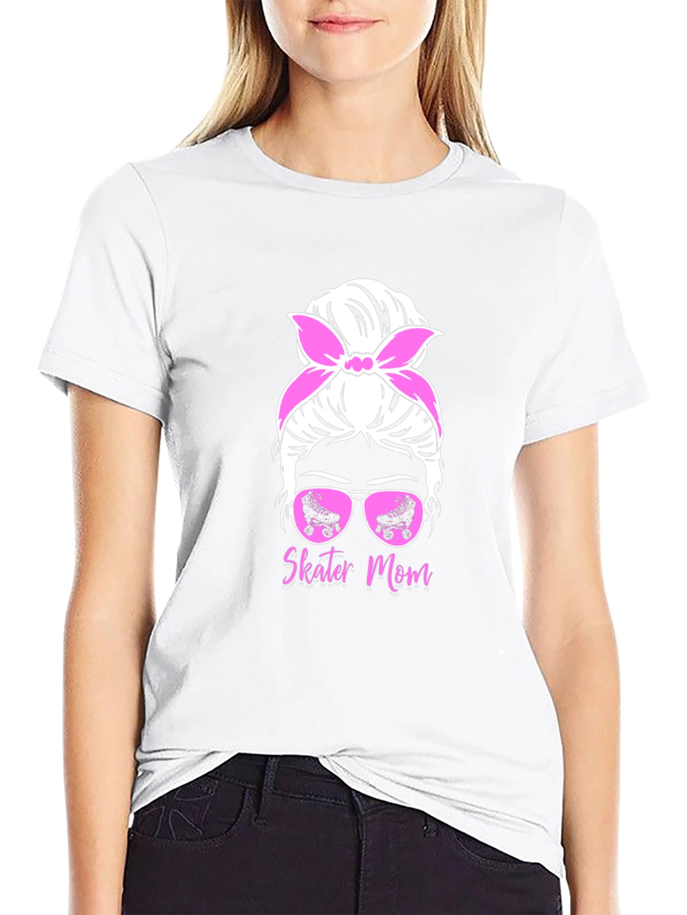 Skater Mom Graphic T-Shirt - Stylish & Comfortable