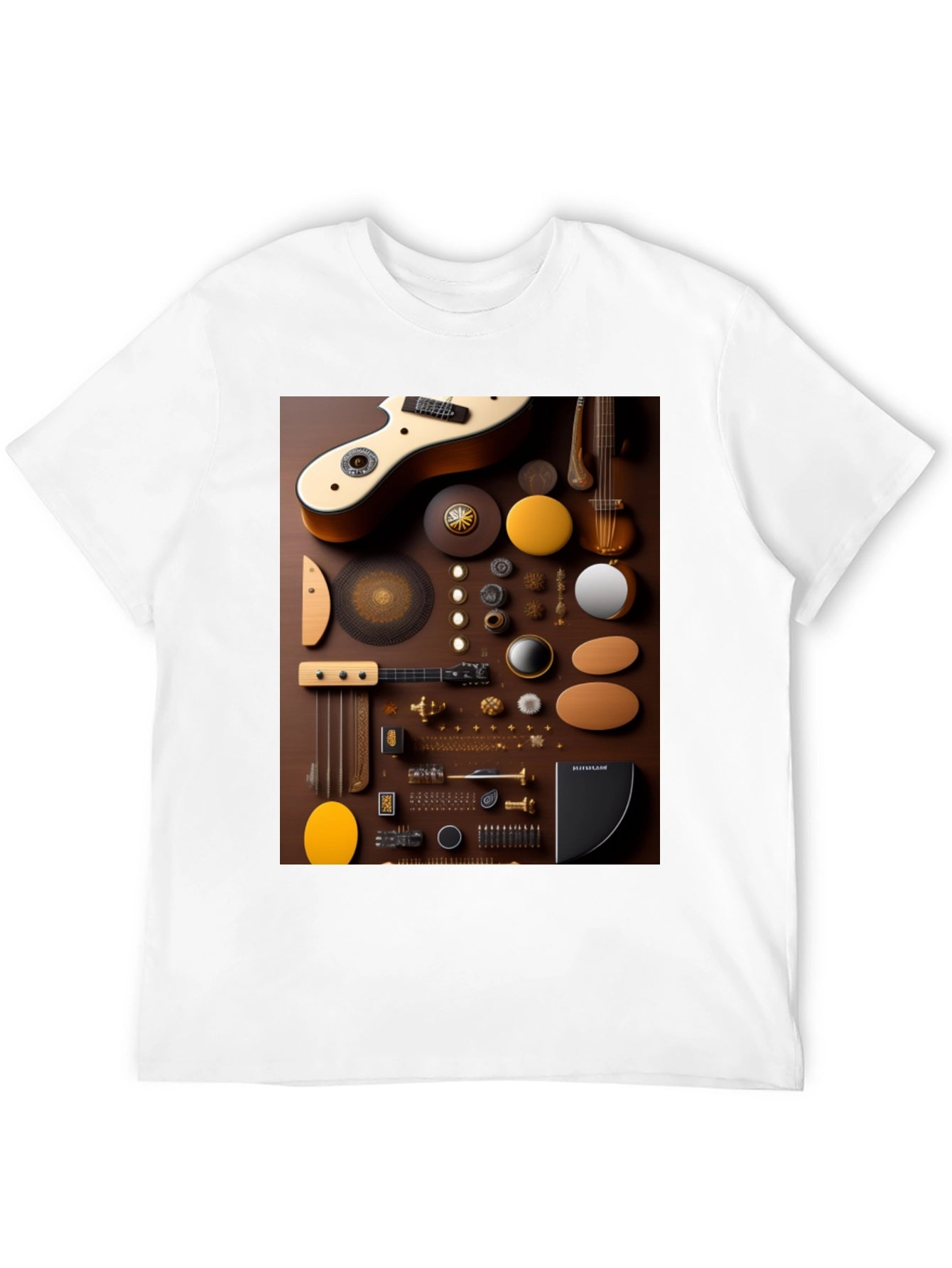 Abstract Music Instrument T-Shirt