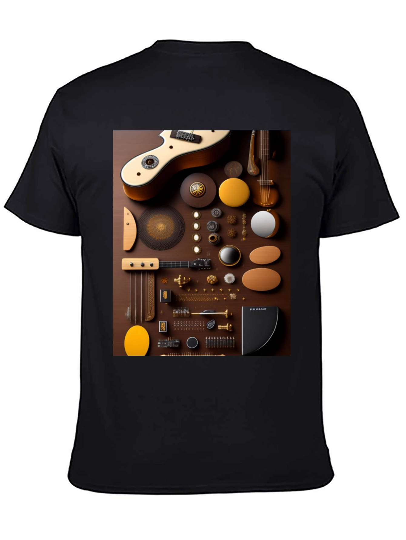 Abstract Music Instrument T-Shirt