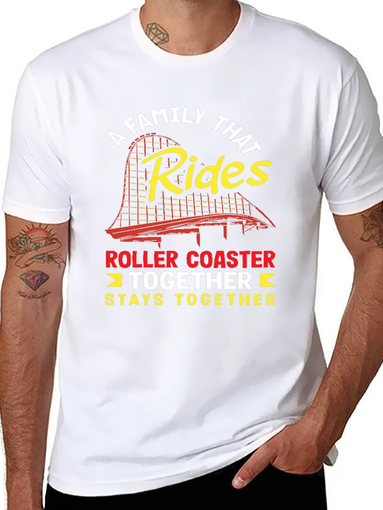 Family Roller Coaster Ride T-Shirt