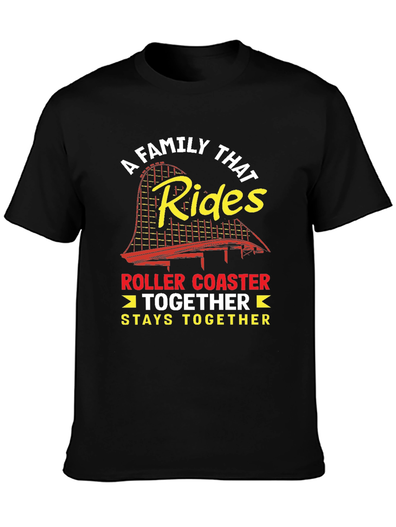 Family Roller Coaster Ride T-Shirt