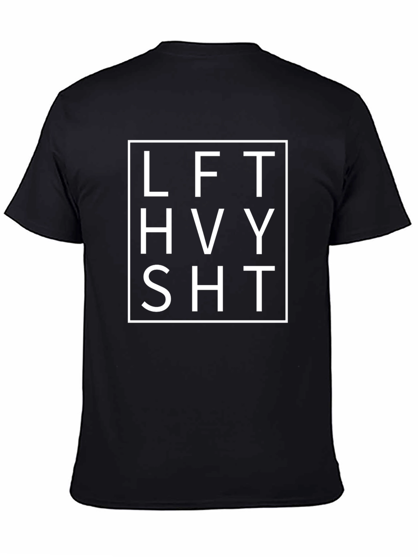 LFT HVY SHT T-Shirt - Black Graphic Tee
