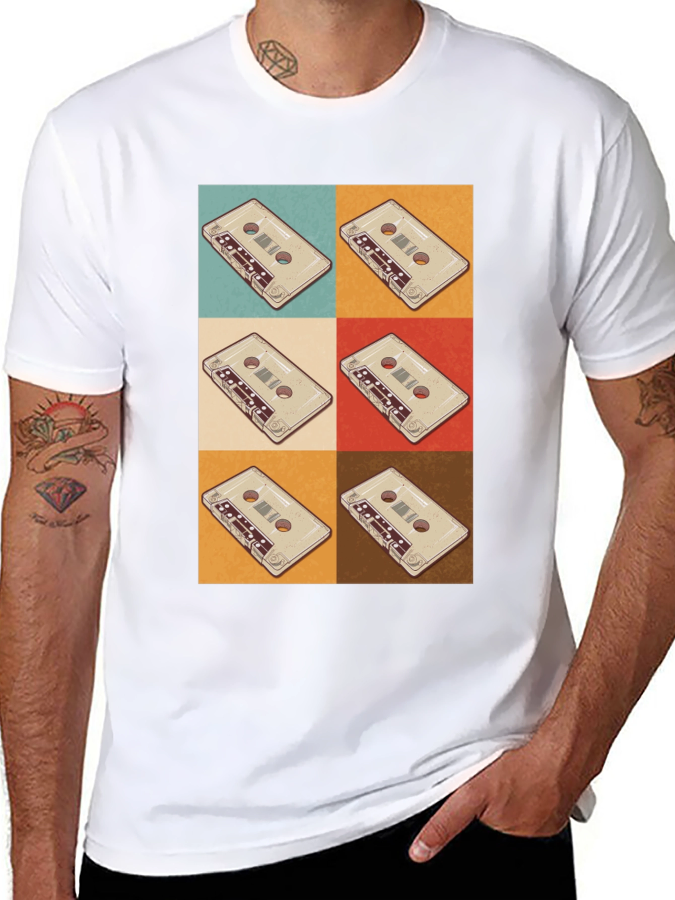 Retro Cassette Tape Graphic Tee