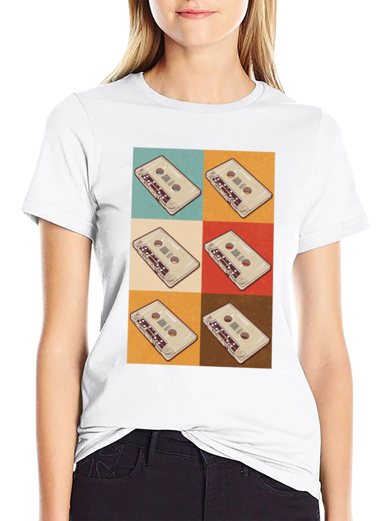 Retro Cassette Tape Graphic Tee