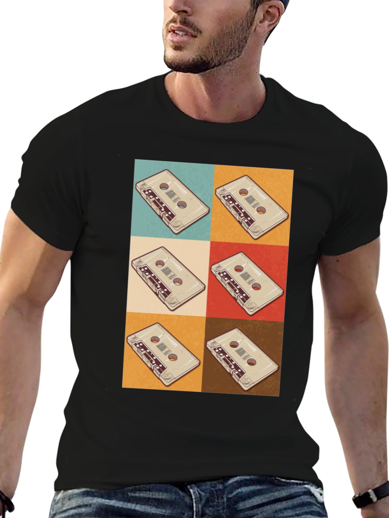 Retro Cassette Tape Graphic Tee