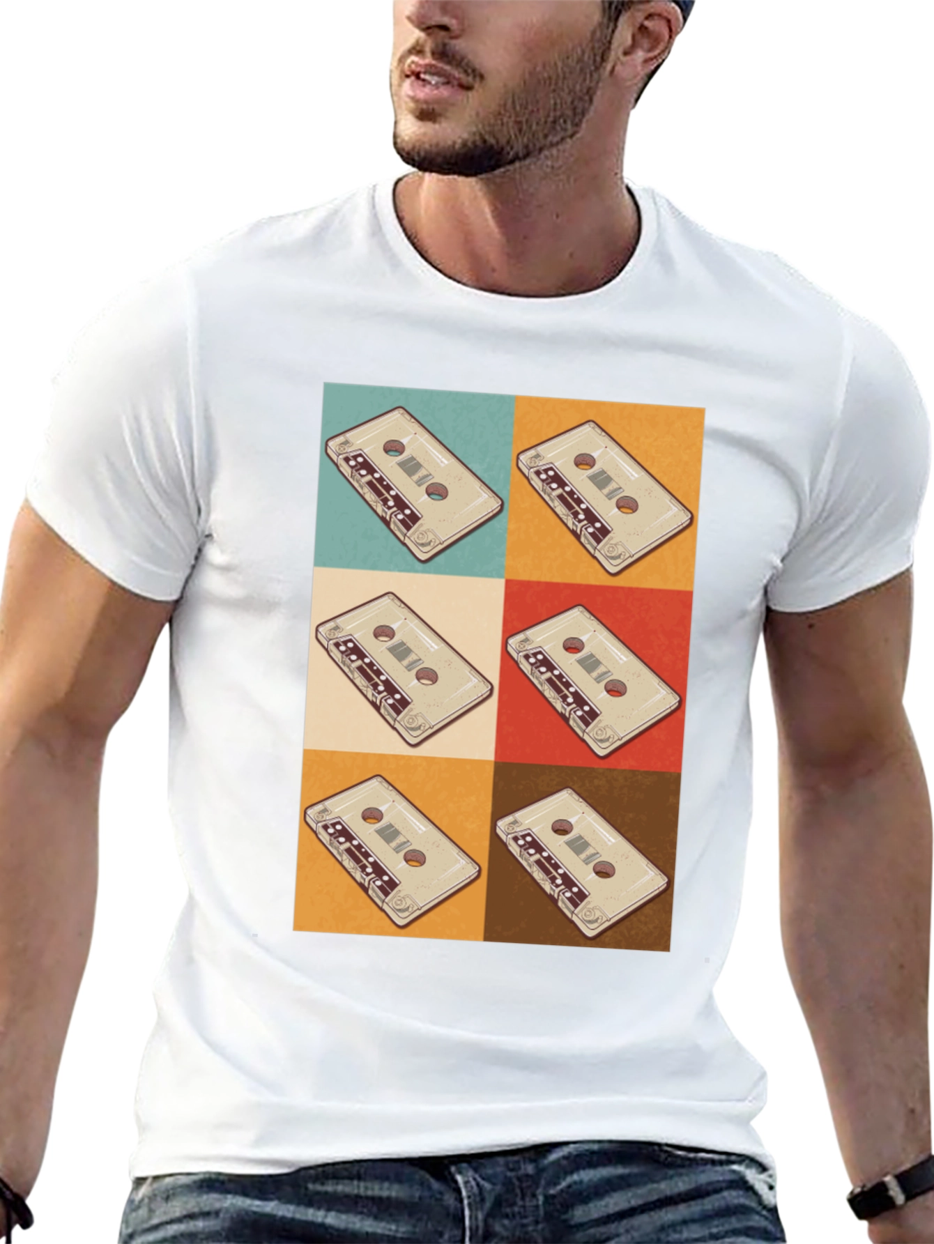 Retro Cassette Tape Graphic Tee