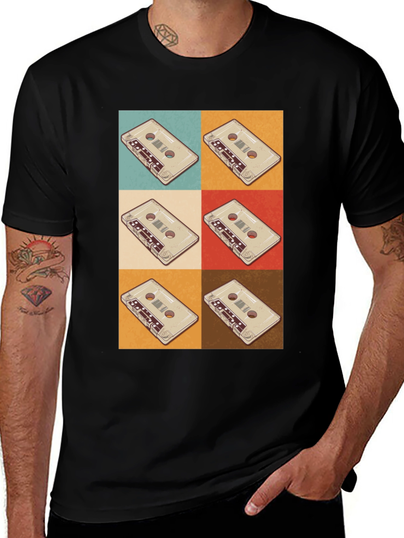 Retro Cassette Tape Graphic Tee