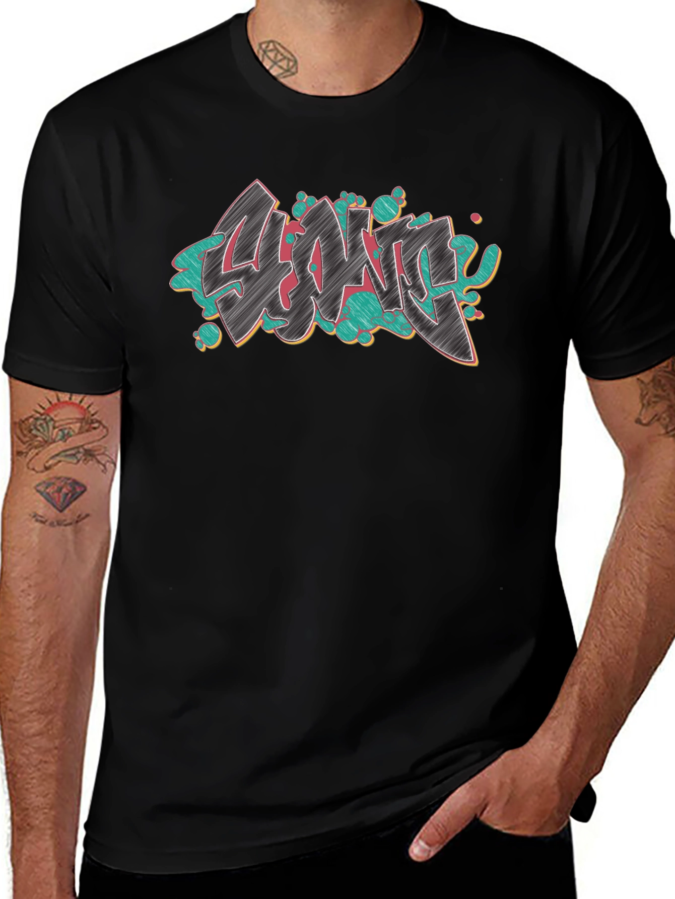 Graffiti Art T-Shirt - Unique Urban Style