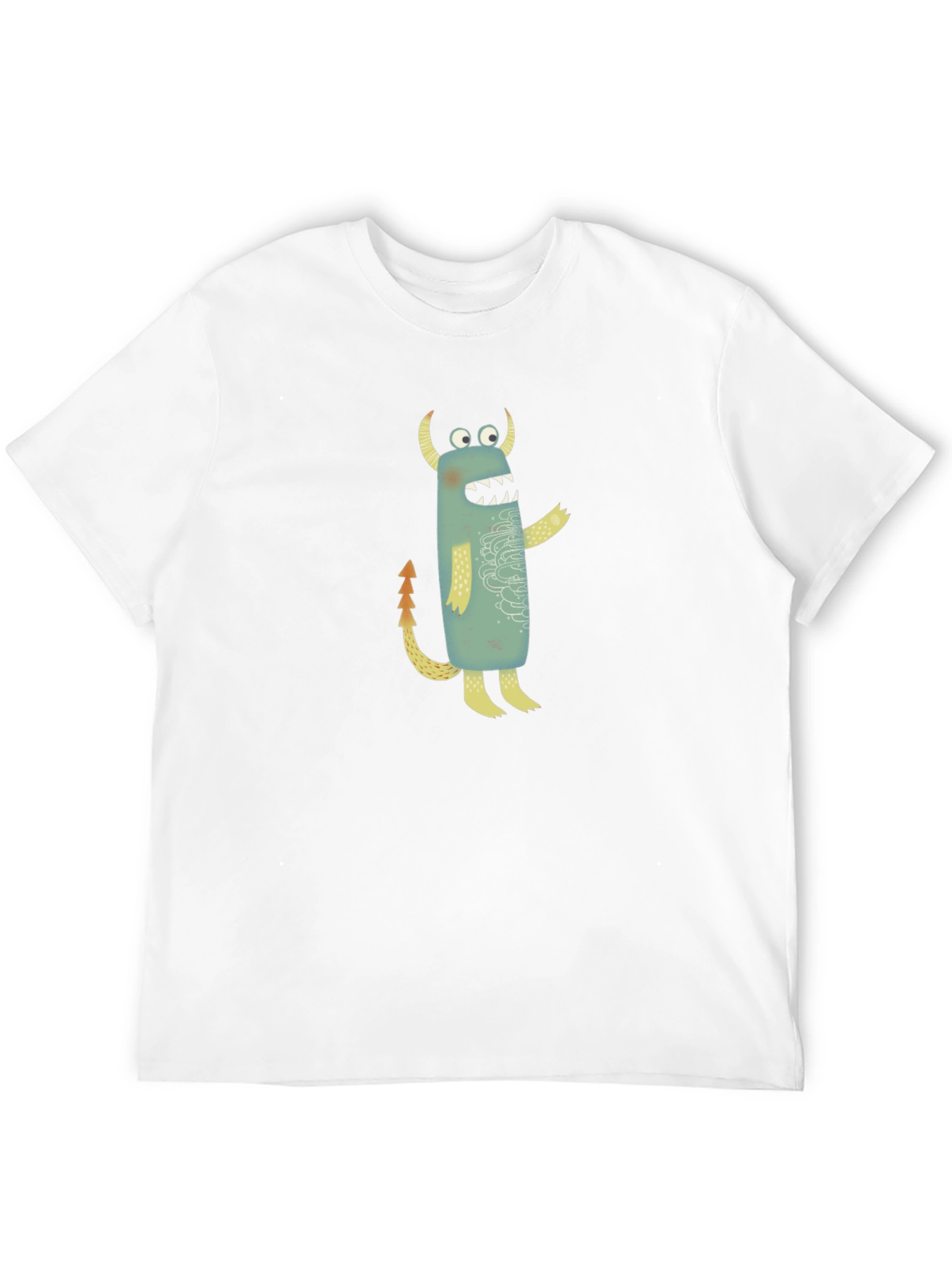 Monster Graphic Black T-Shirt