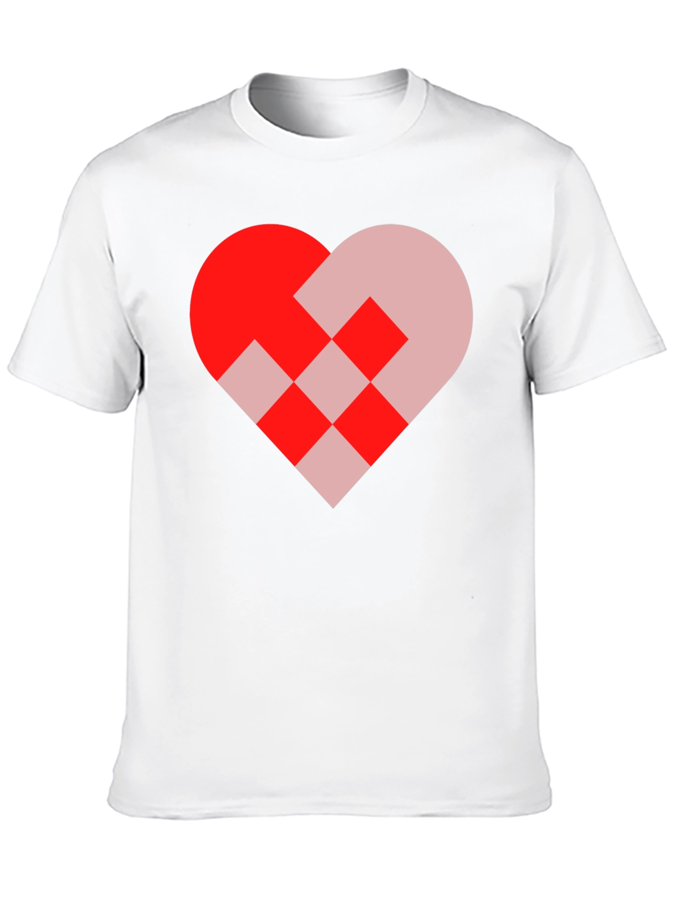 Heart Graphic Black T-Shirt