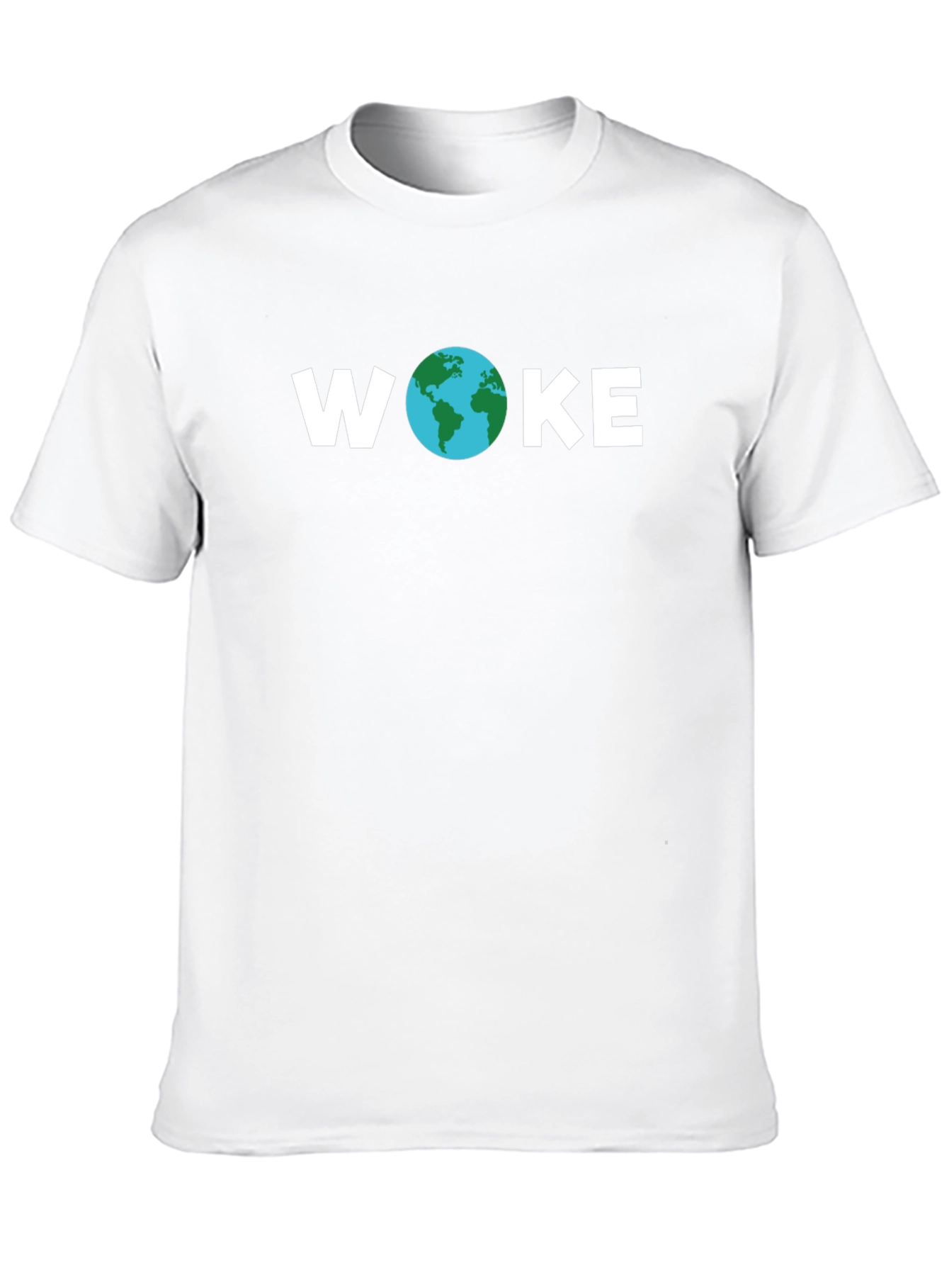 WOKE Earth T-Shirt - Eco-Conscious Design