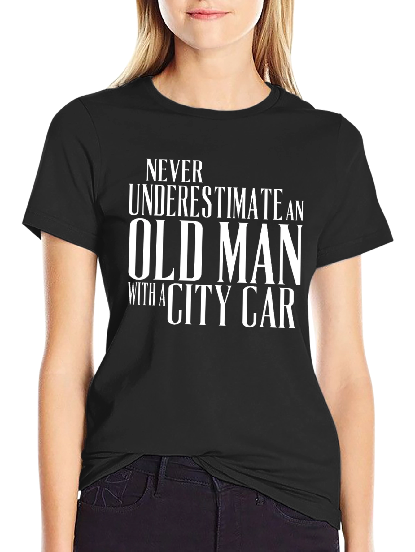 Never Underestimate Old Man T-Shirt