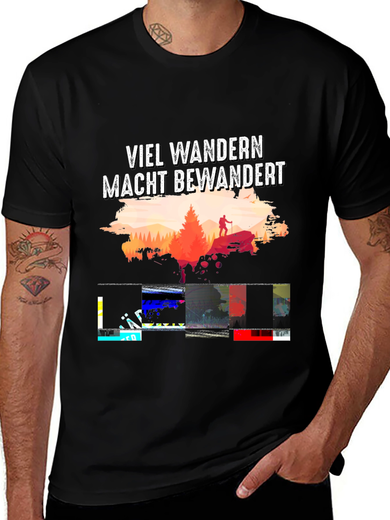 Hiking Adventure T-Shirt - Viel Wandern Macht Bewandert