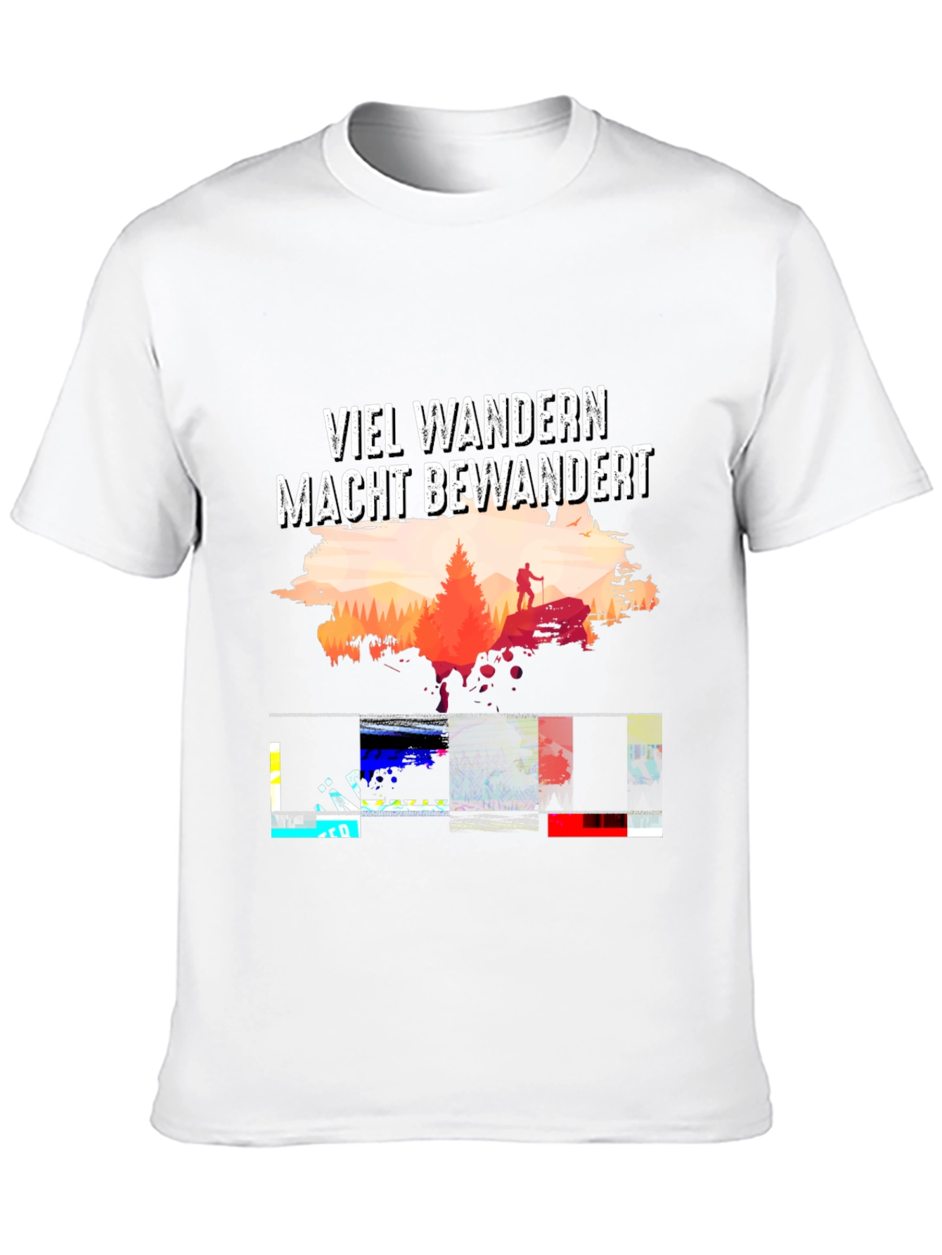 Hiking Adventure T-Shirt - Viel Wandern Macht Bewandert