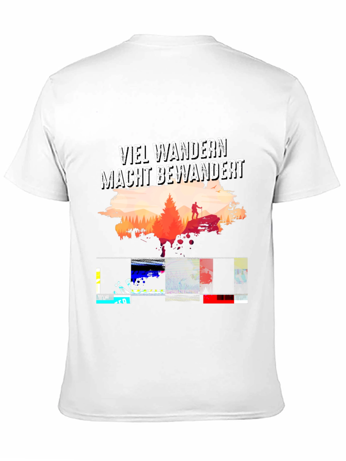Hiking Adventure T-Shirt - Viel Wandern Macht Bewandert
