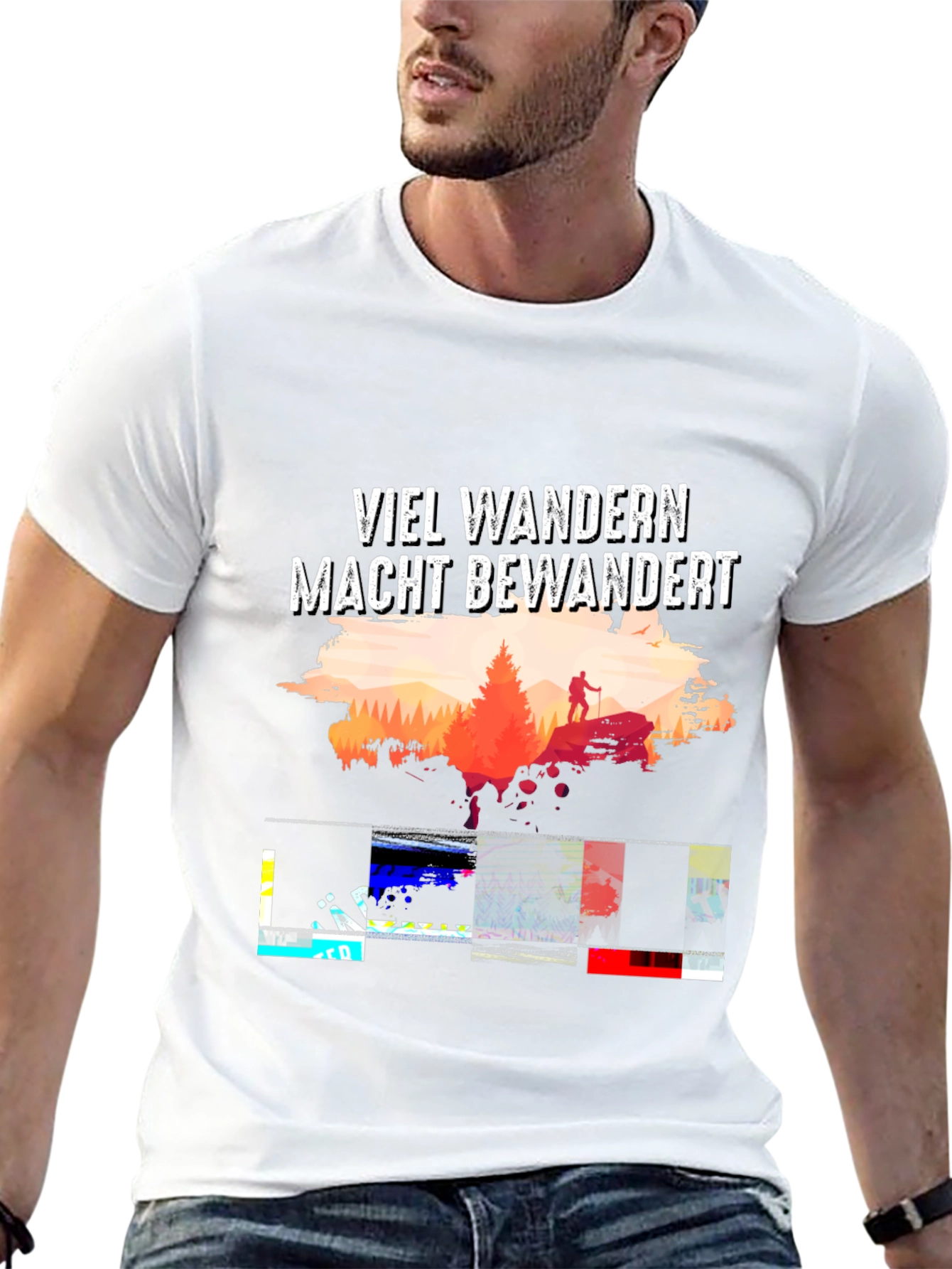 Hiking Adventure T-Shirt - Viel Wandern Macht Bewandert