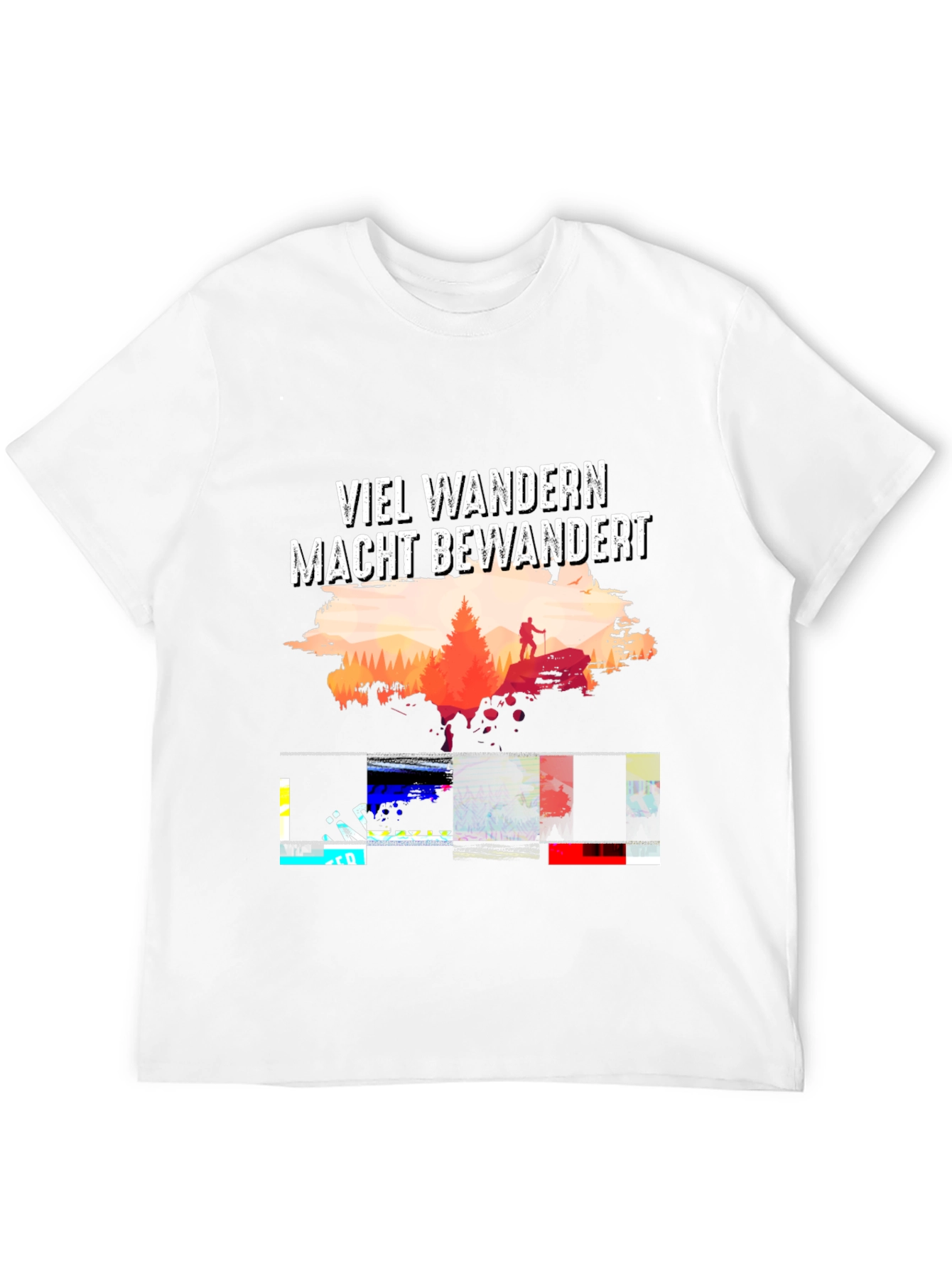 Hiking Adventure T-Shirt - Viel Wandern Macht Bewandert