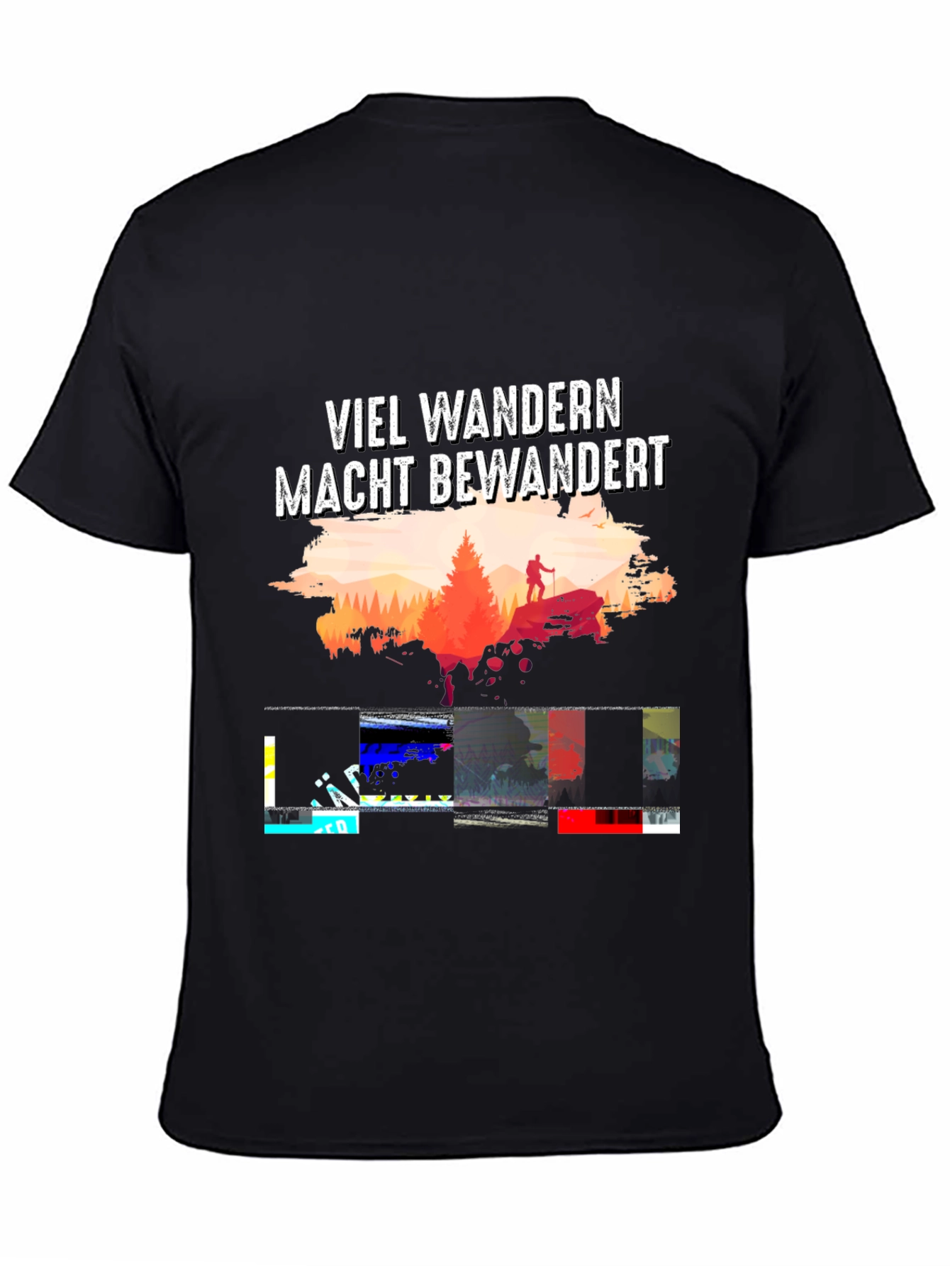 Hiking Adventure T-Shirt - Viel Wandern Macht Bewandert