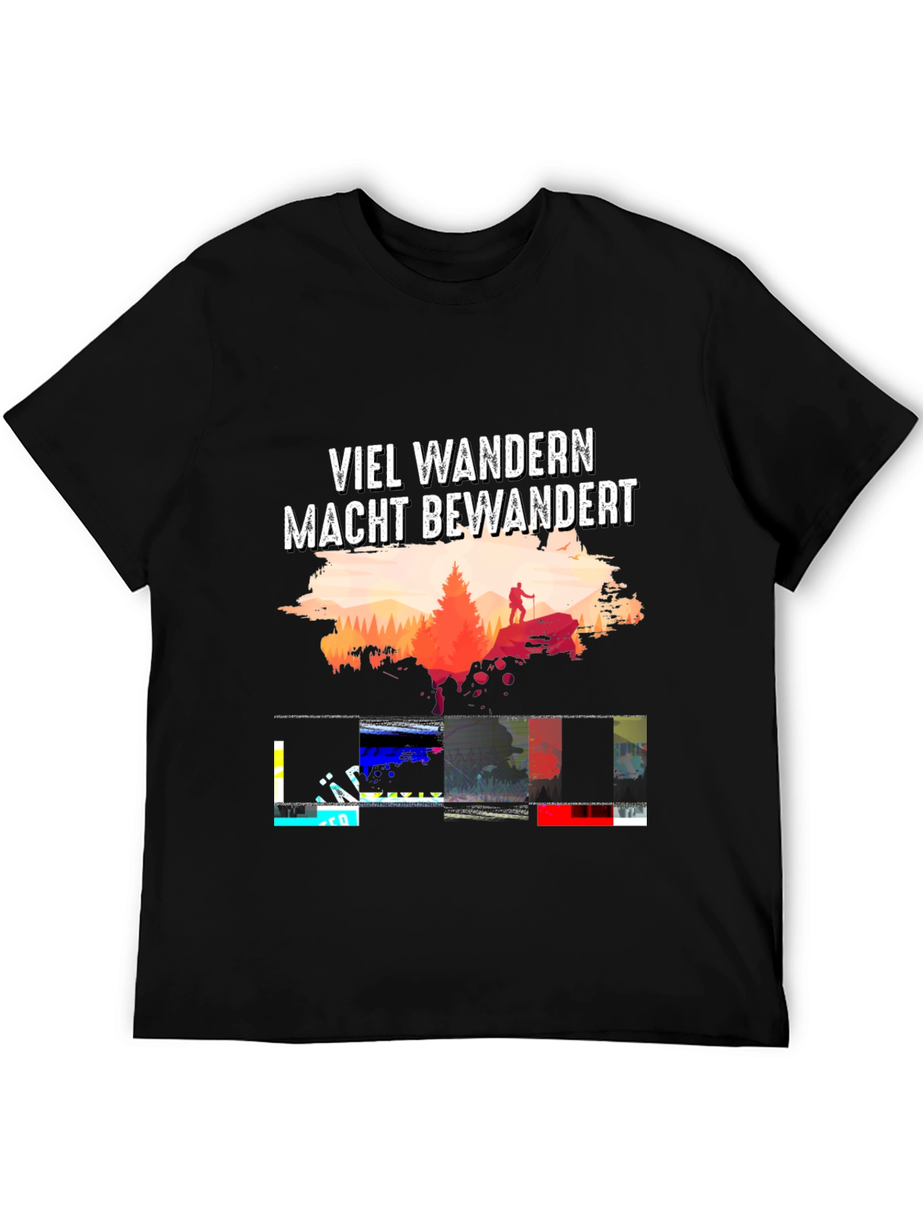 Hiking Adventure T-Shirt - Viel Wandern Macht Bewandert