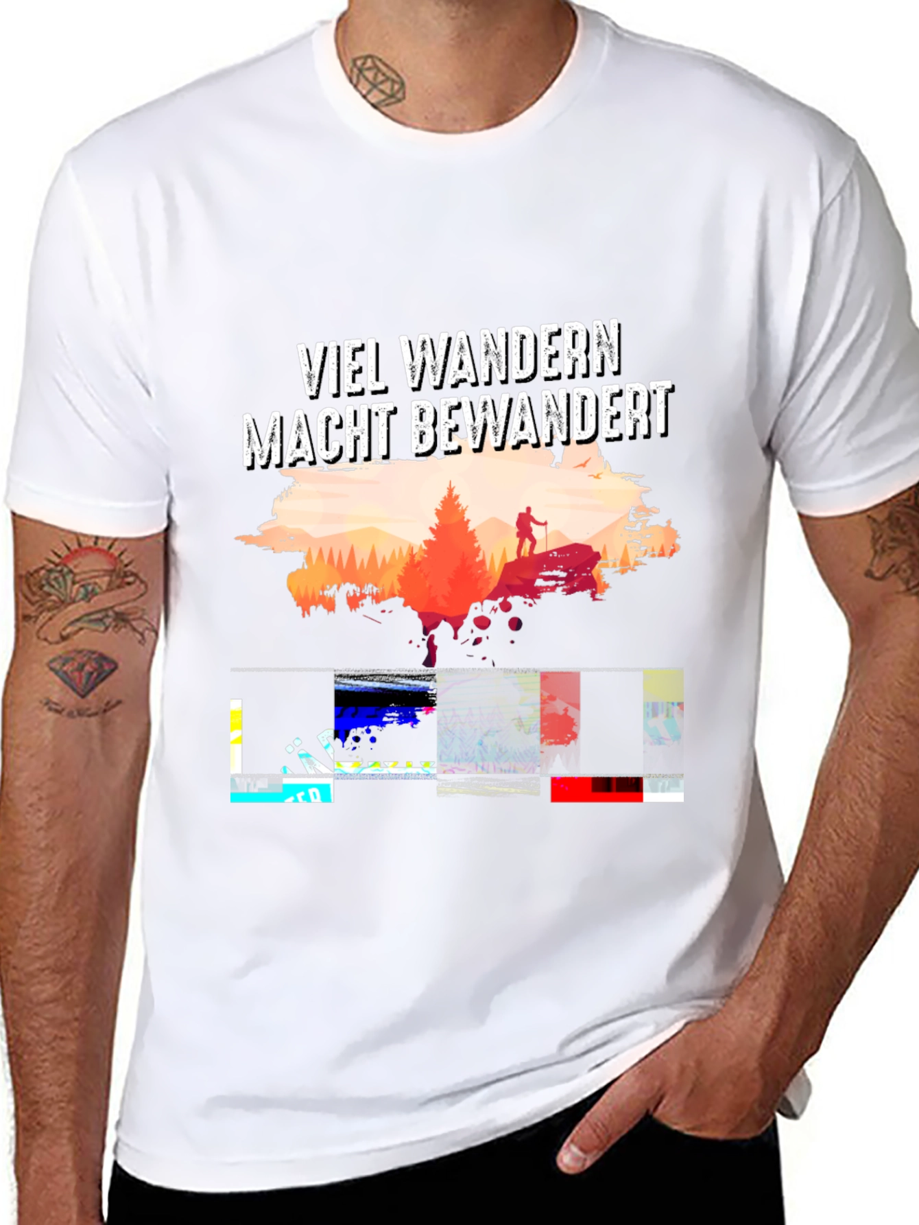 Hiking Adventure T-Shirt - Viel Wandern Macht Bewandert