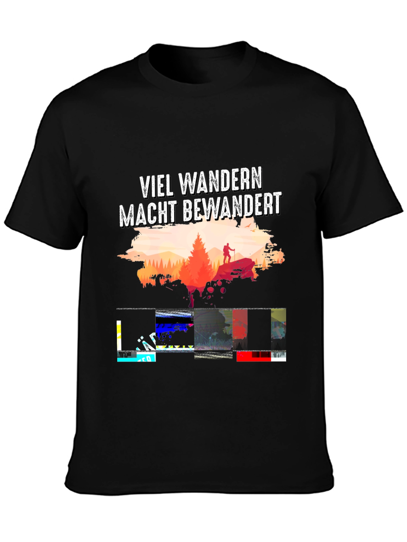 Hiking Adventure T-Shirt - Viel Wandern Macht Bewandert
