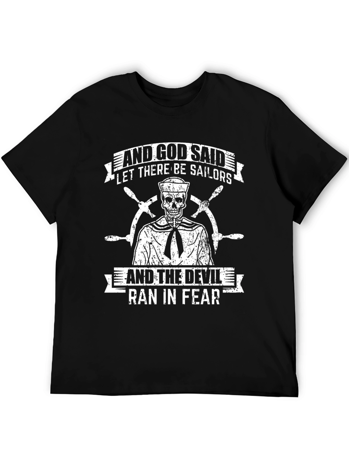 Sailor Skull Graphic Tee - And God Said...