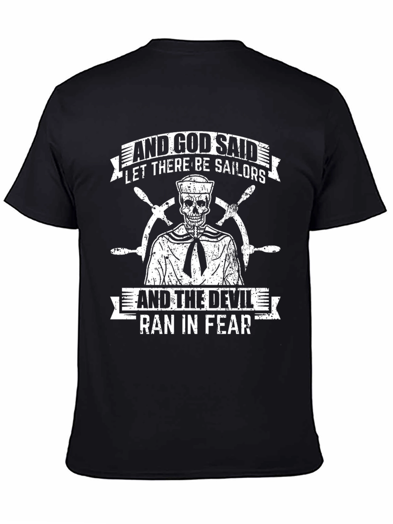 Sailor Skull Graphic Tee - And God Said...