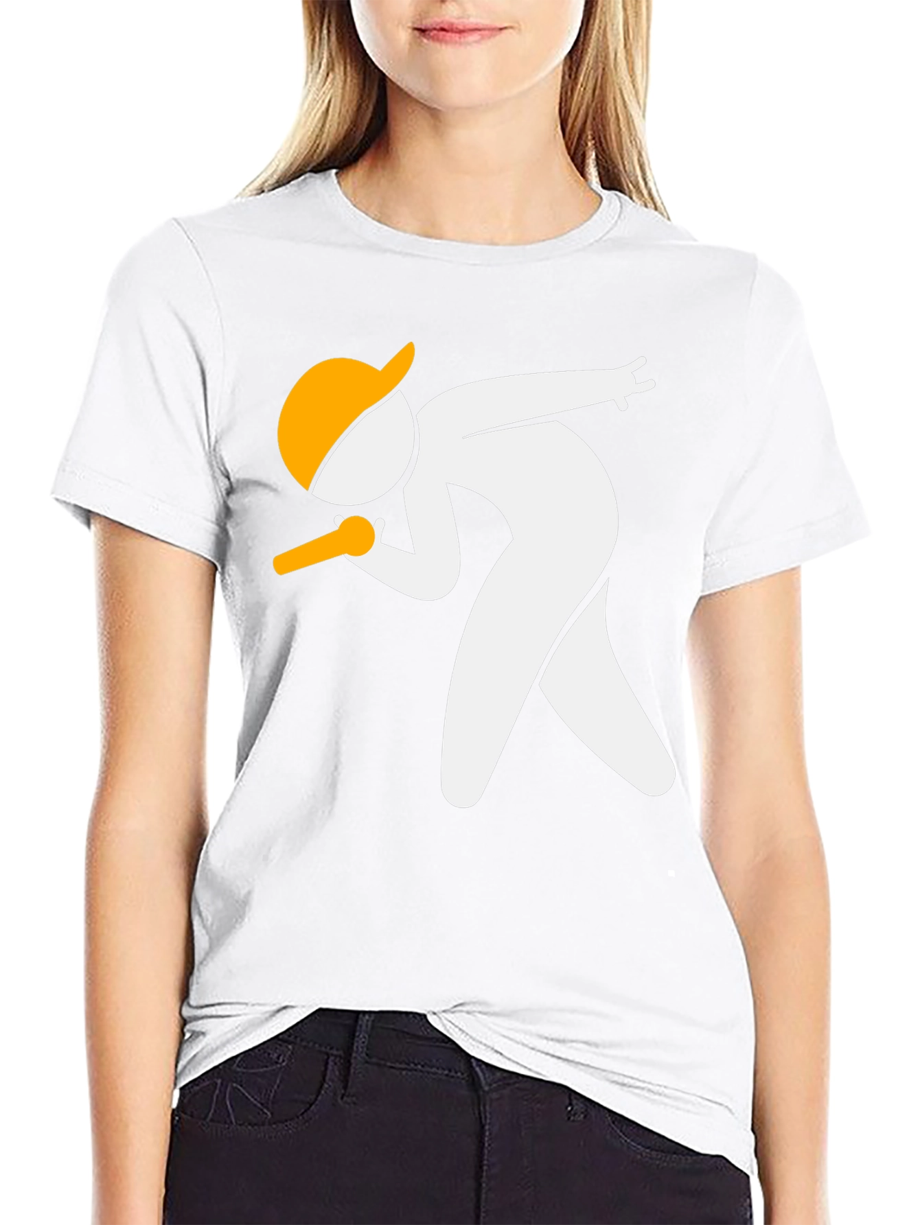 Mic Drop Black Graphic Tee