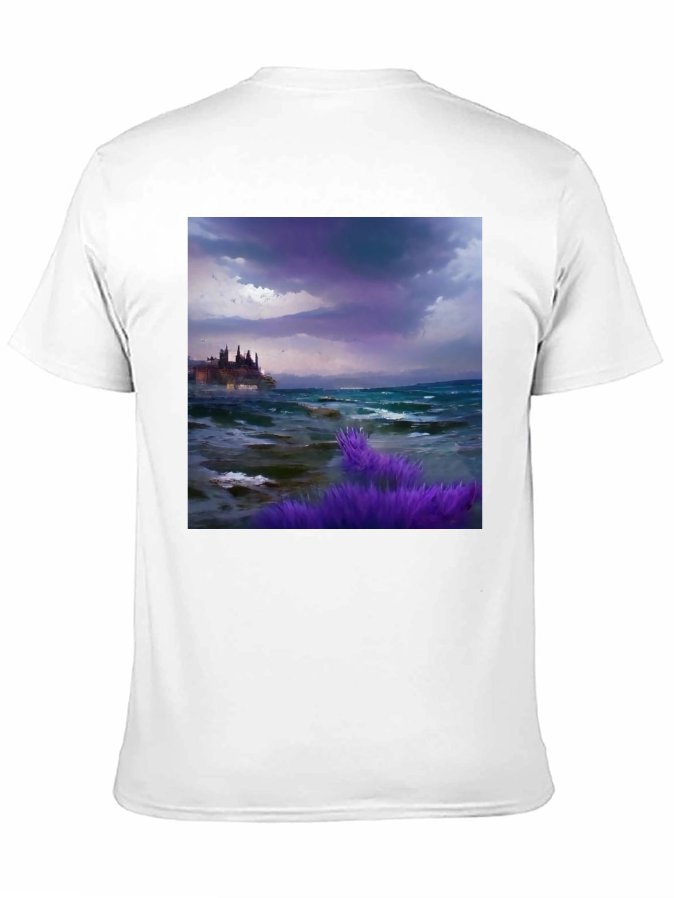 Stormy Coastline Graphic Tee
