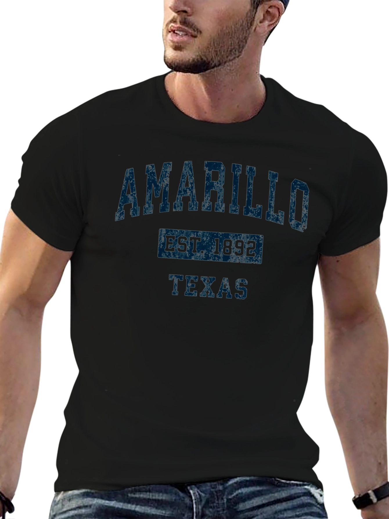 Amarillo Texas T-Shirt - Retro Graphic Tee
