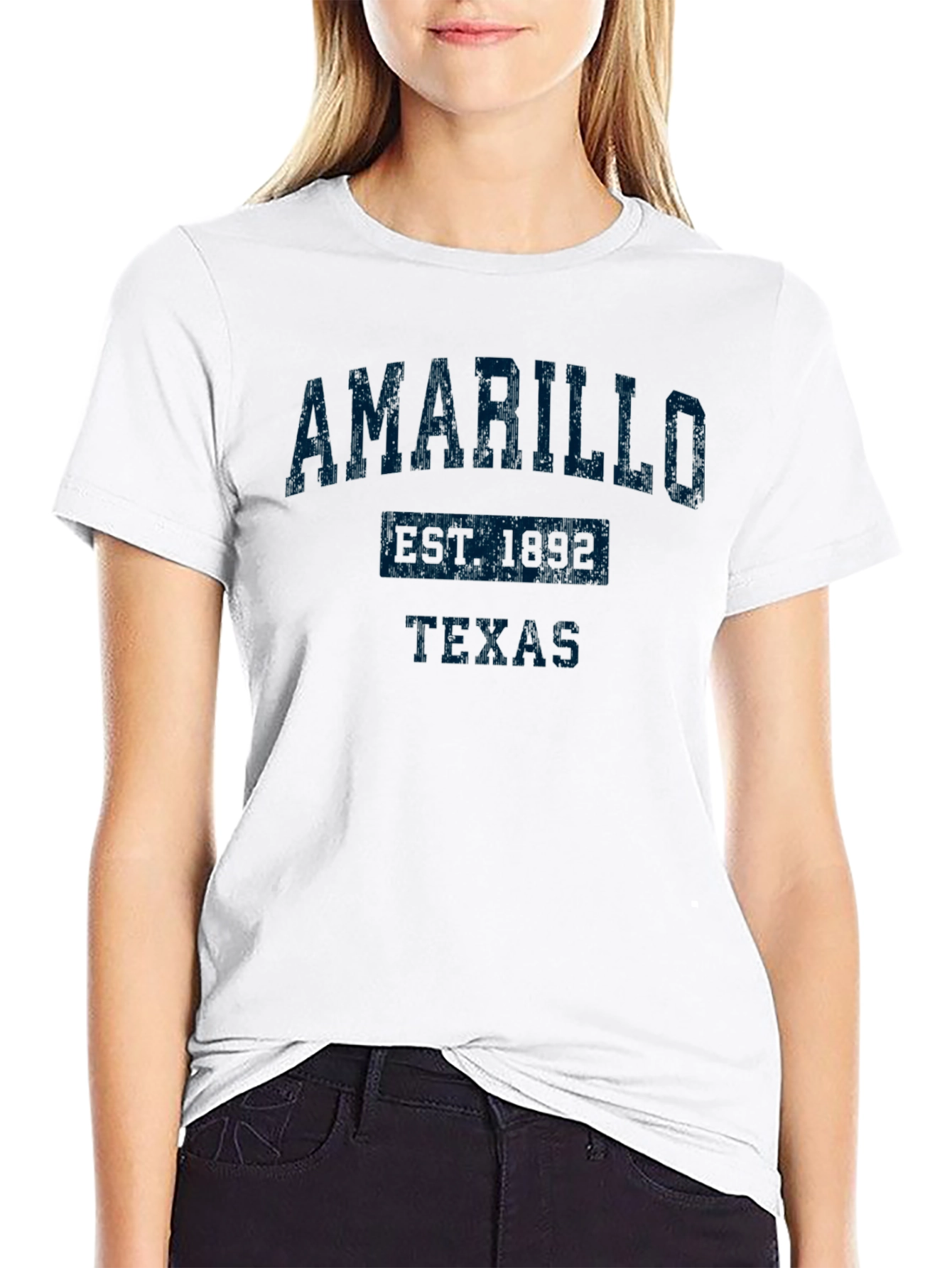 Amarillo Texas T-Shirt - Retro Graphic Tee