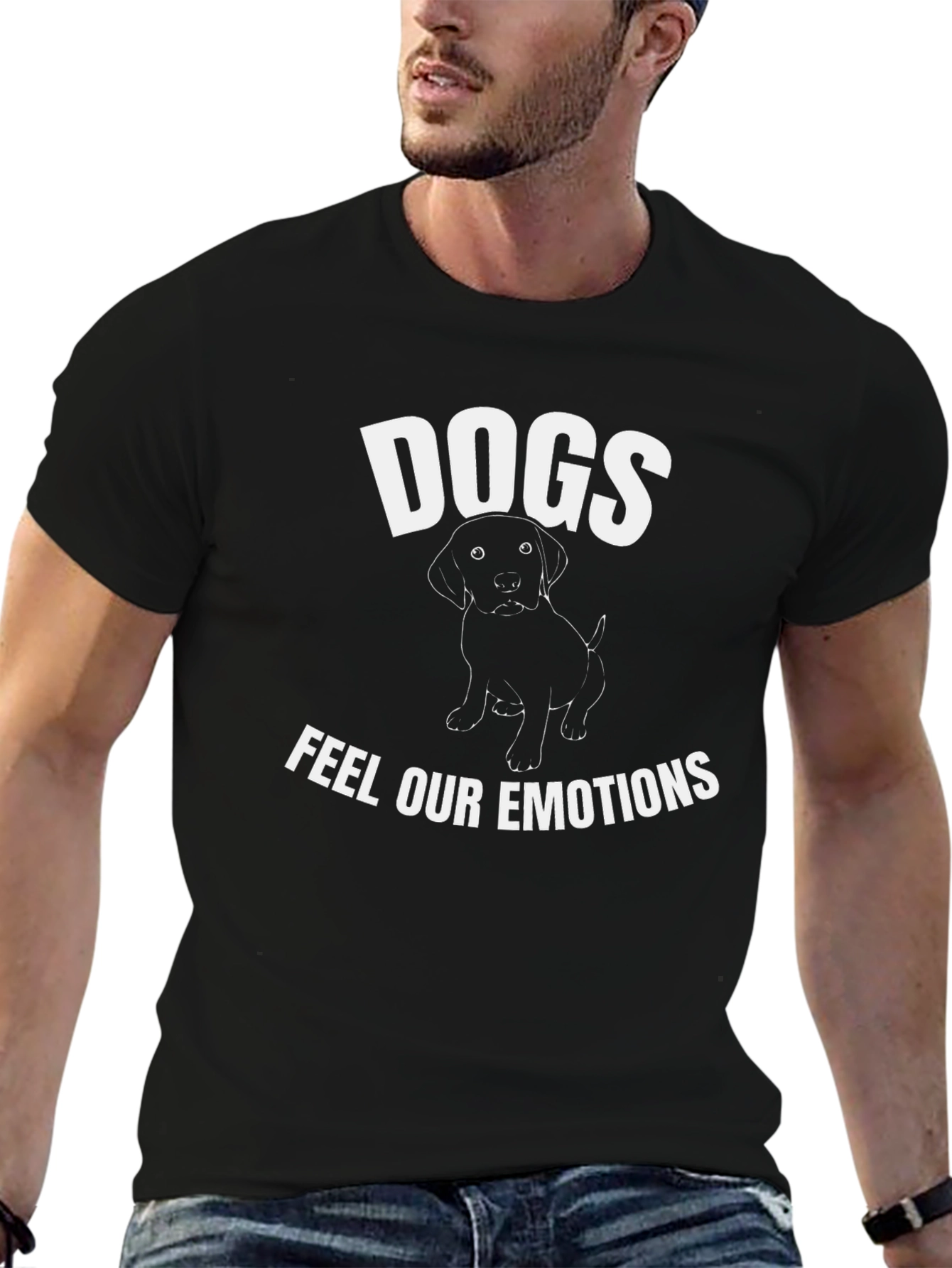 Dogs Feel Our Emotions Graphic Tee