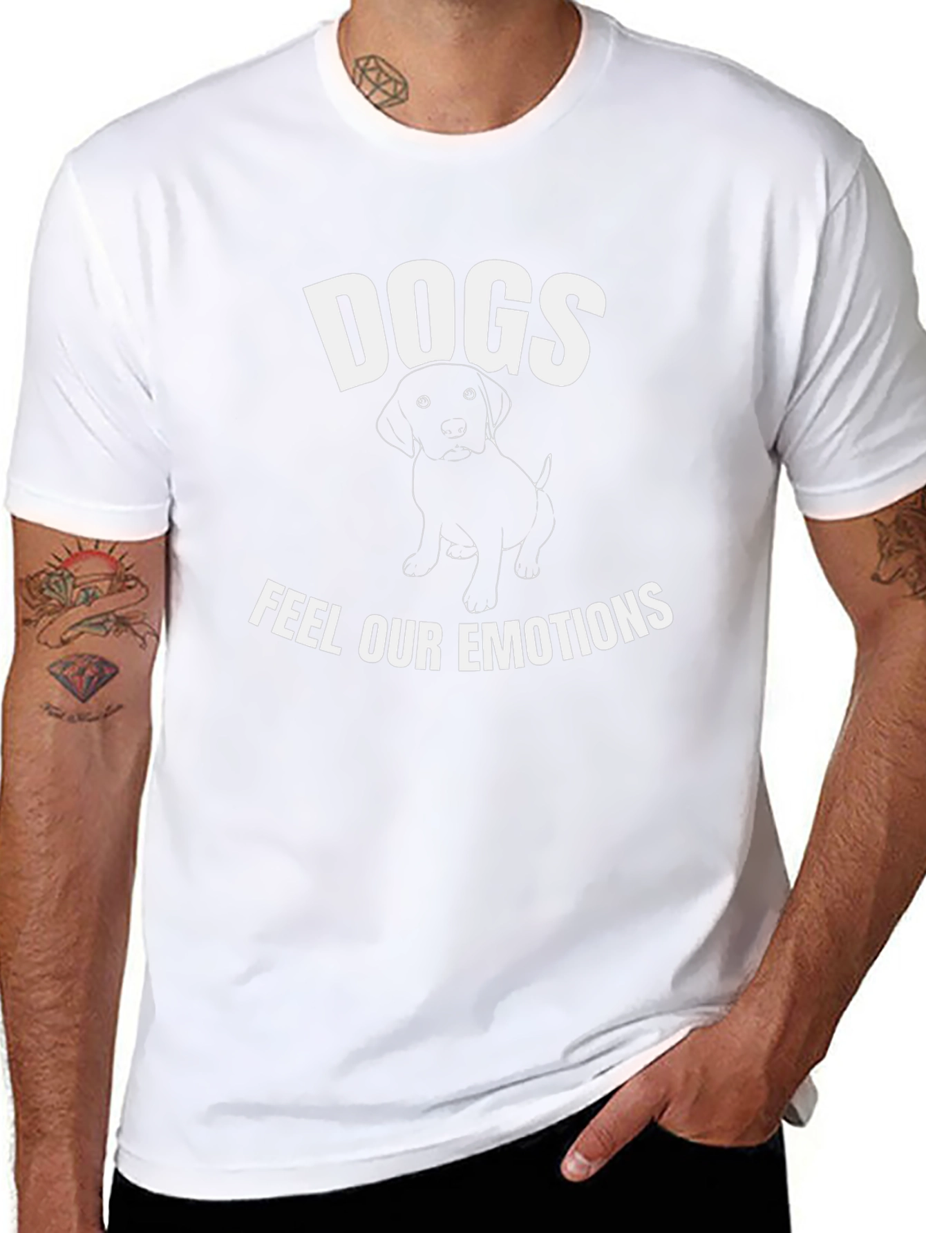 Dogs Feel Our Emotions Graphic Tee