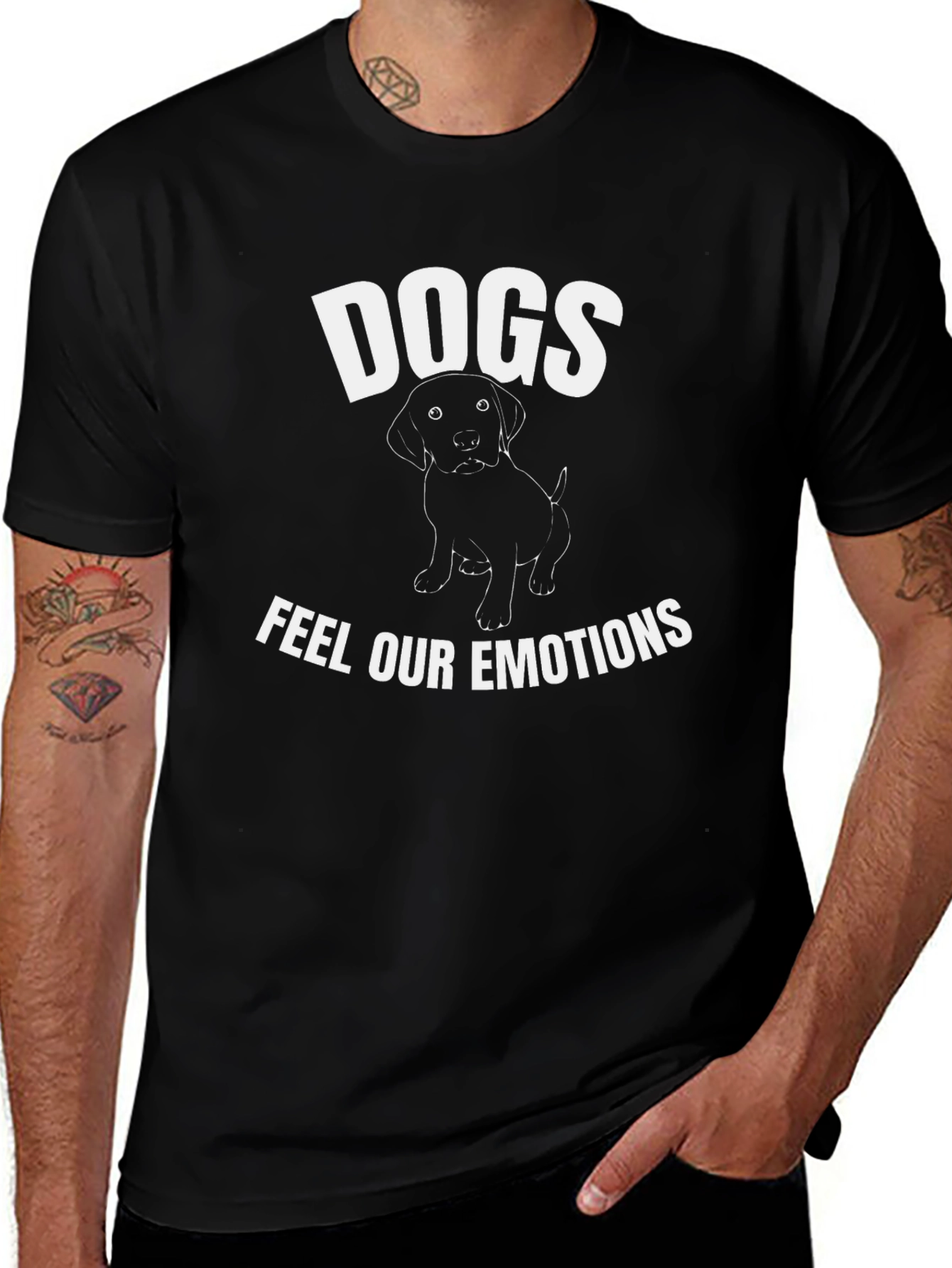 Dogs Feel Our Emotions Graphic Tee