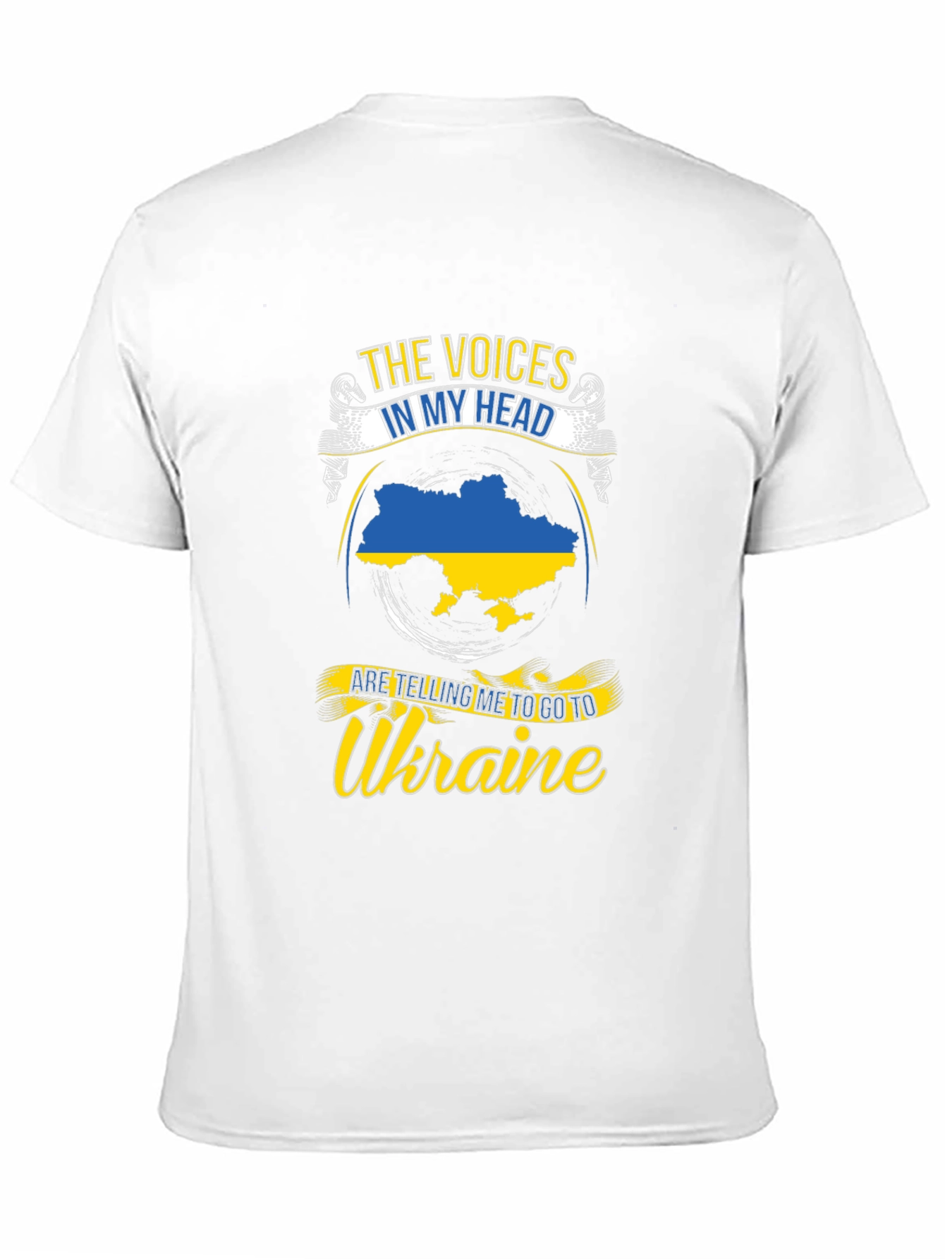 Ukraine Pride T-Shirt: Voices in My Head