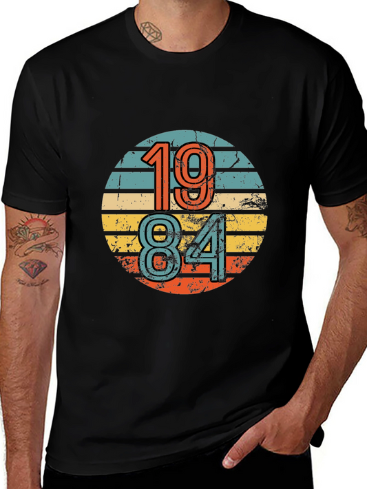 Vintage 1984 Graphic Tee - Retro Style