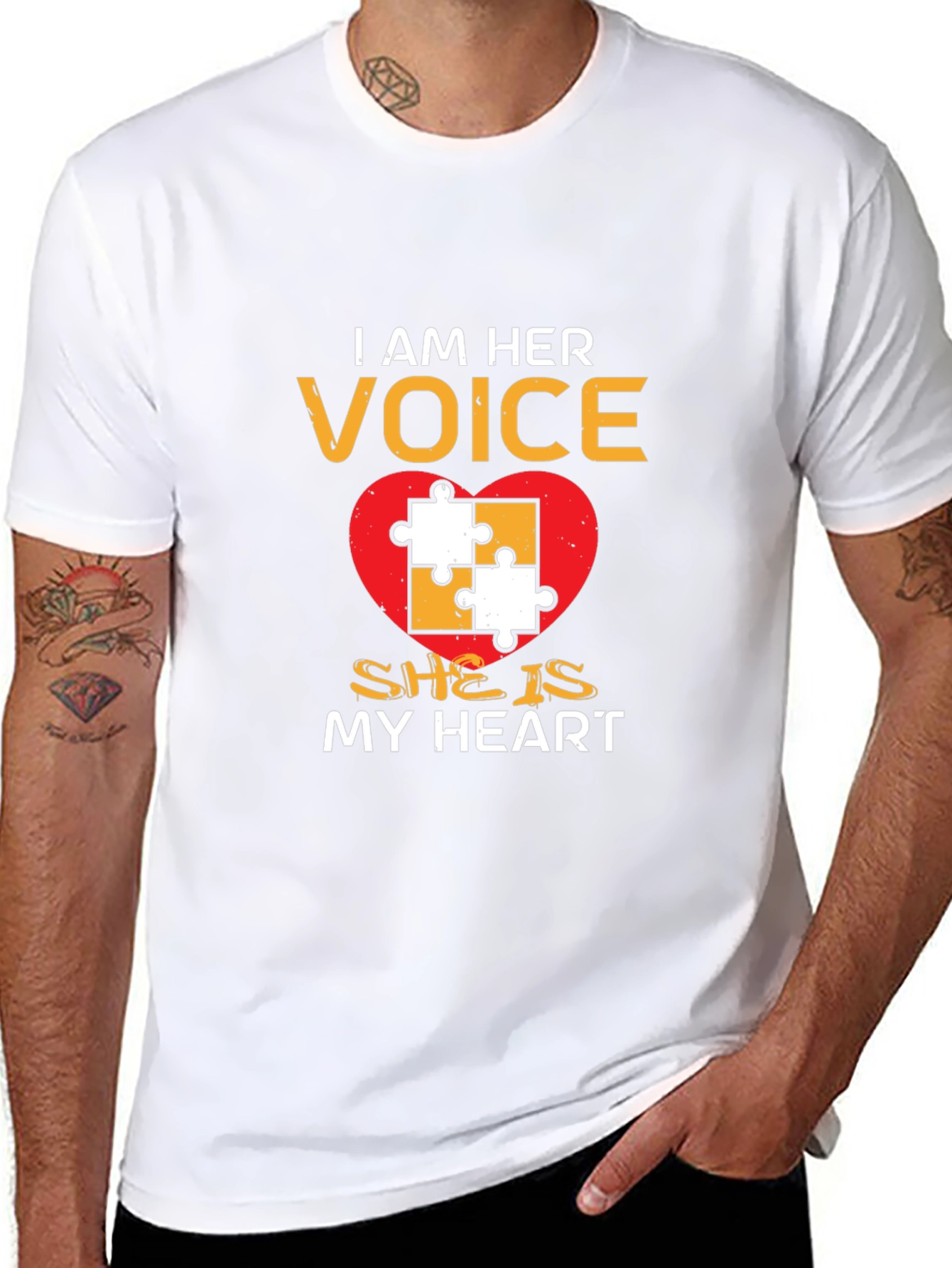 Autism Awareness T-Shirt: I Am Her Voice