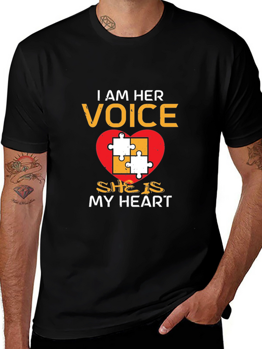 Autism Awareness T-Shirt: I Am Her Voice