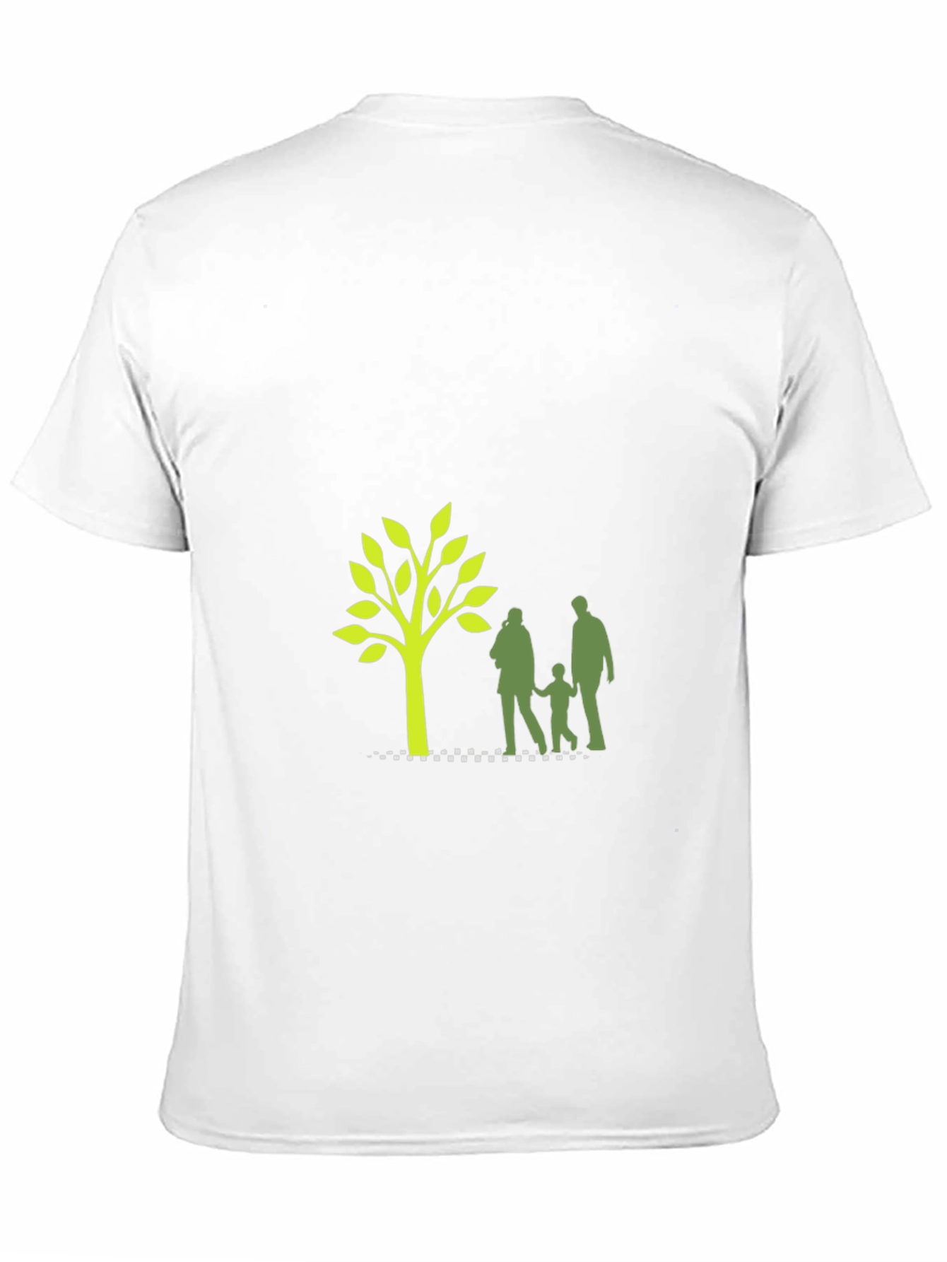 Family Tree Graphic T-Shirt - Black