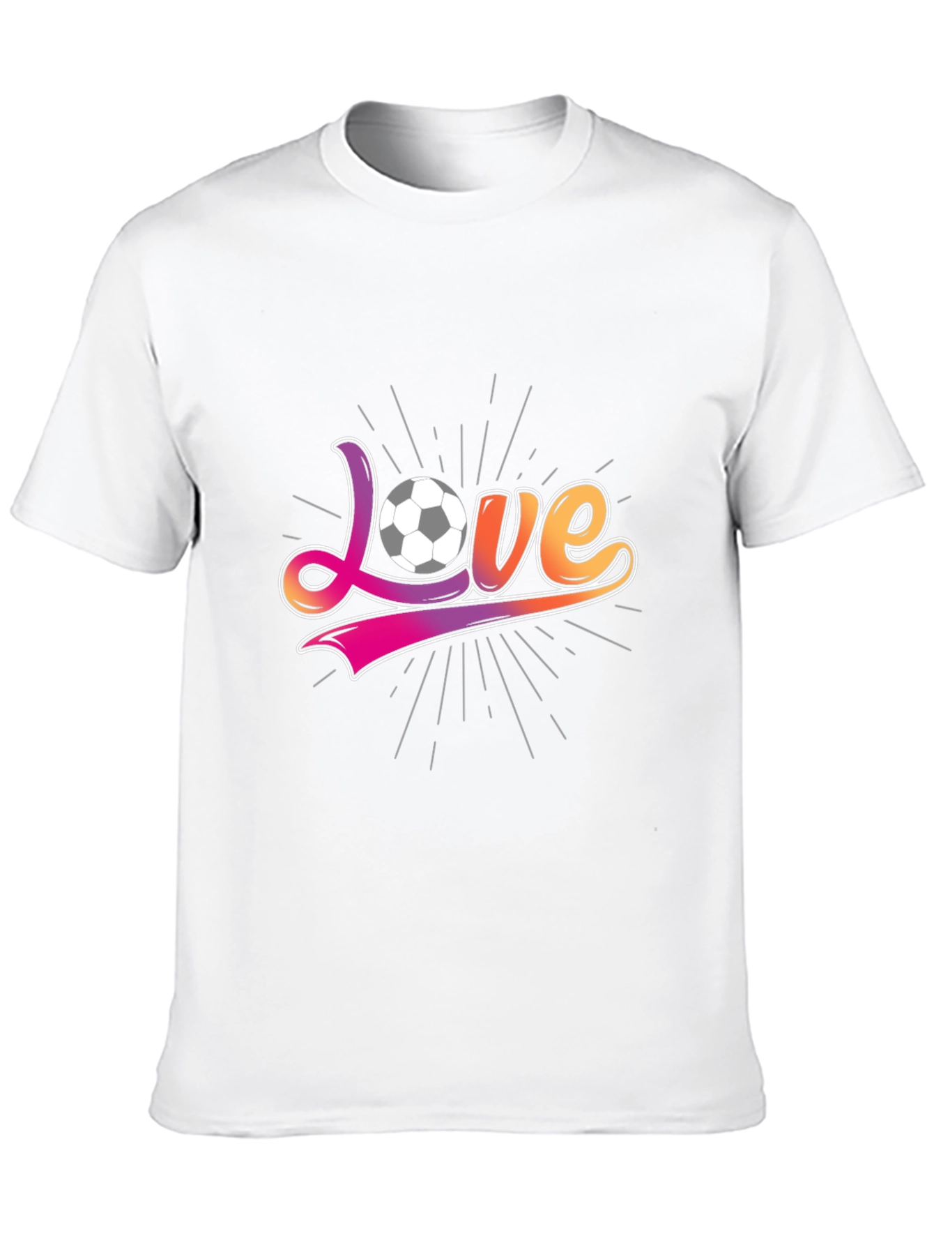 Soccer Love Graphic T-Shirt