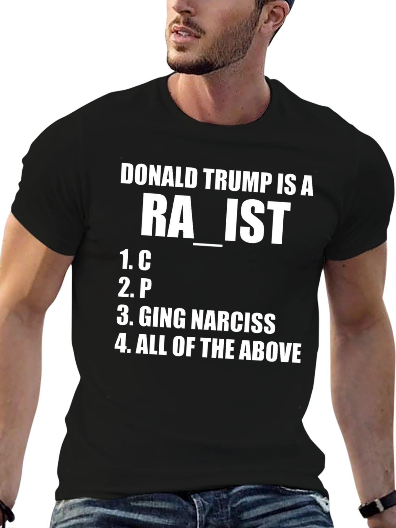 Donald Trump Humor T-Shirt Anti-Trump Political Tee