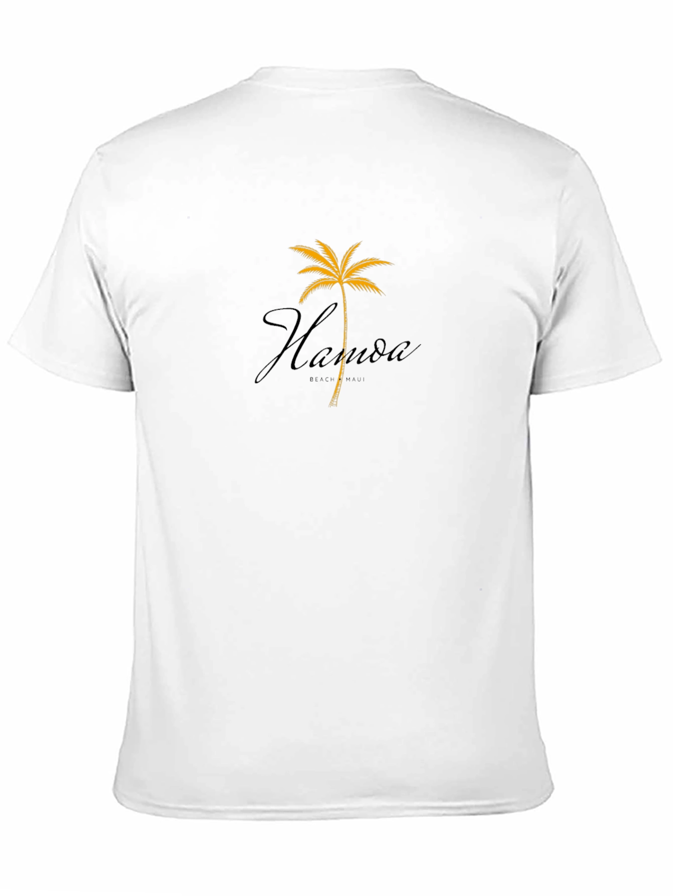 Hamda Beach Maui Black Graphic Tee