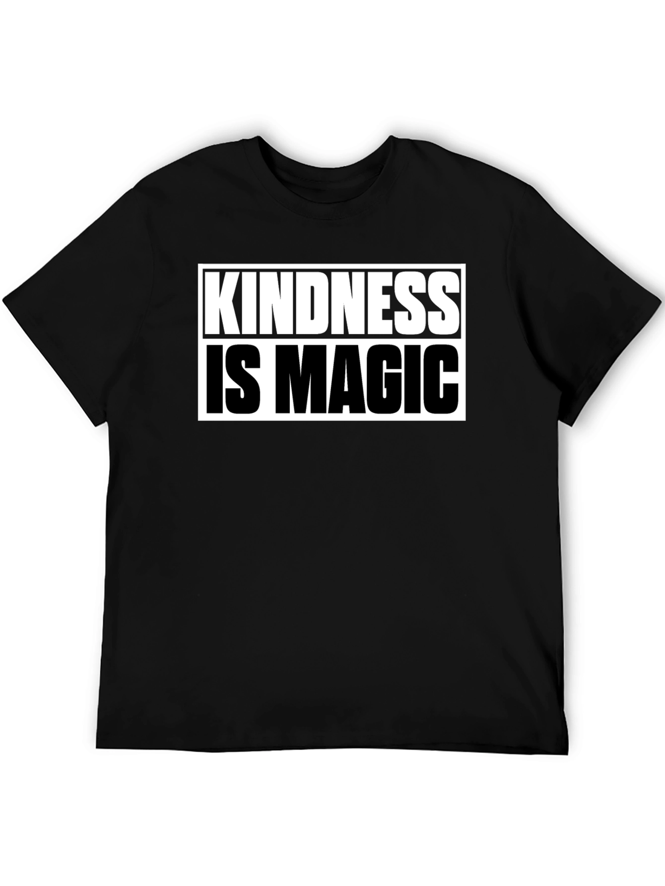 Kindness Is Magic T-Shirt - Black Graphic Tee