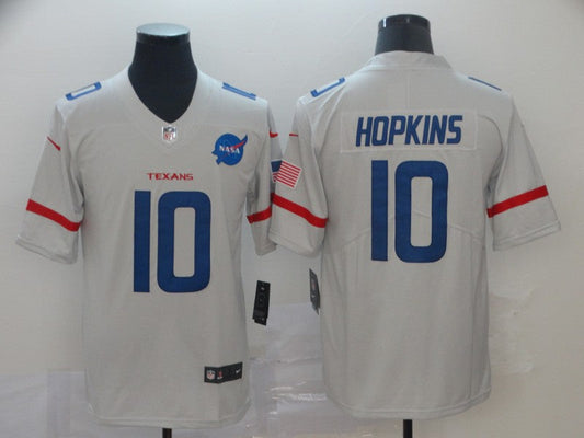 Men's Houston Texans DeAndre Hopkins #10 White City Edition Game Jerseys