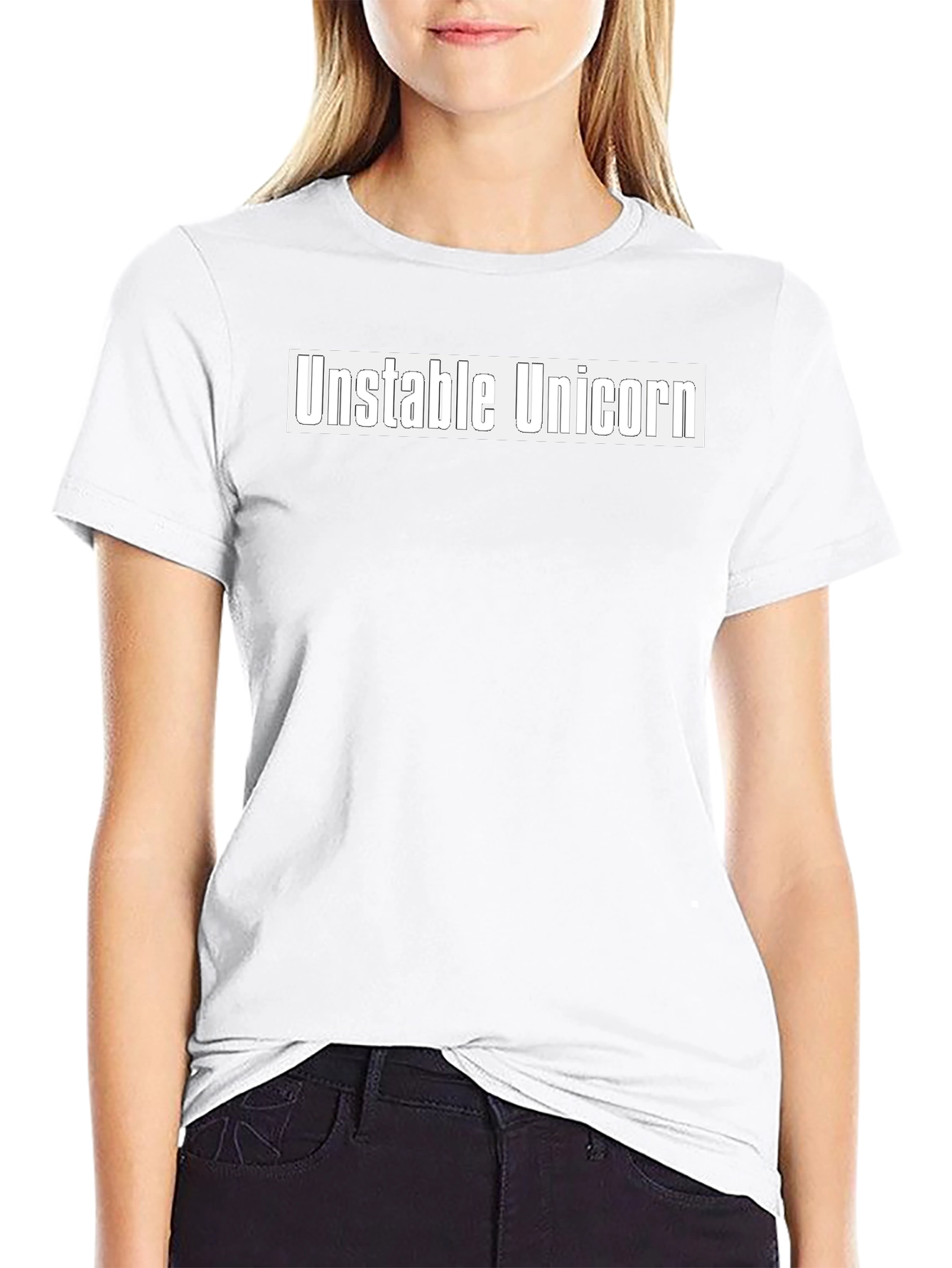 Unstable Unicorn Black T-Shirt