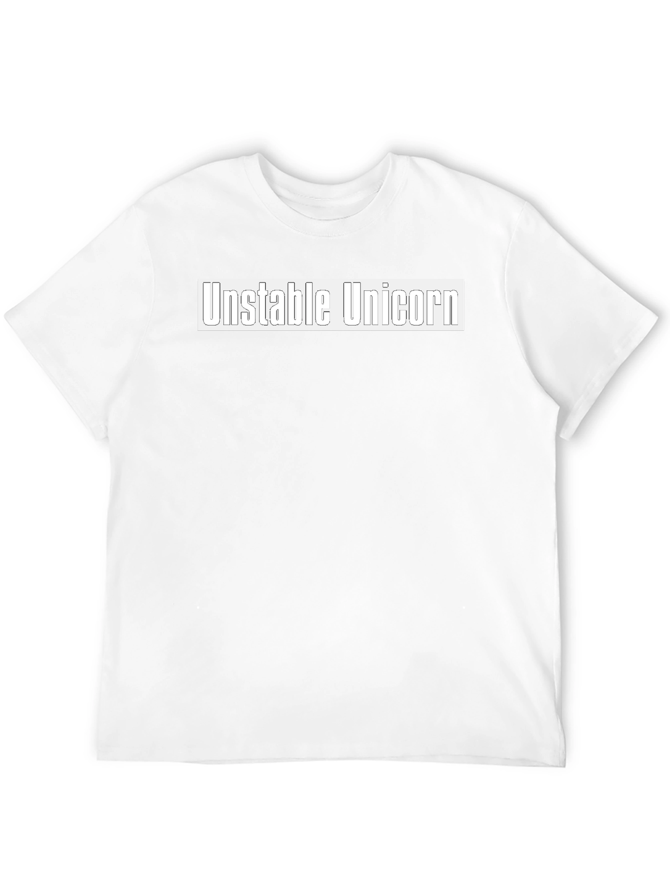 Unstable Unicorn Black T-Shirt