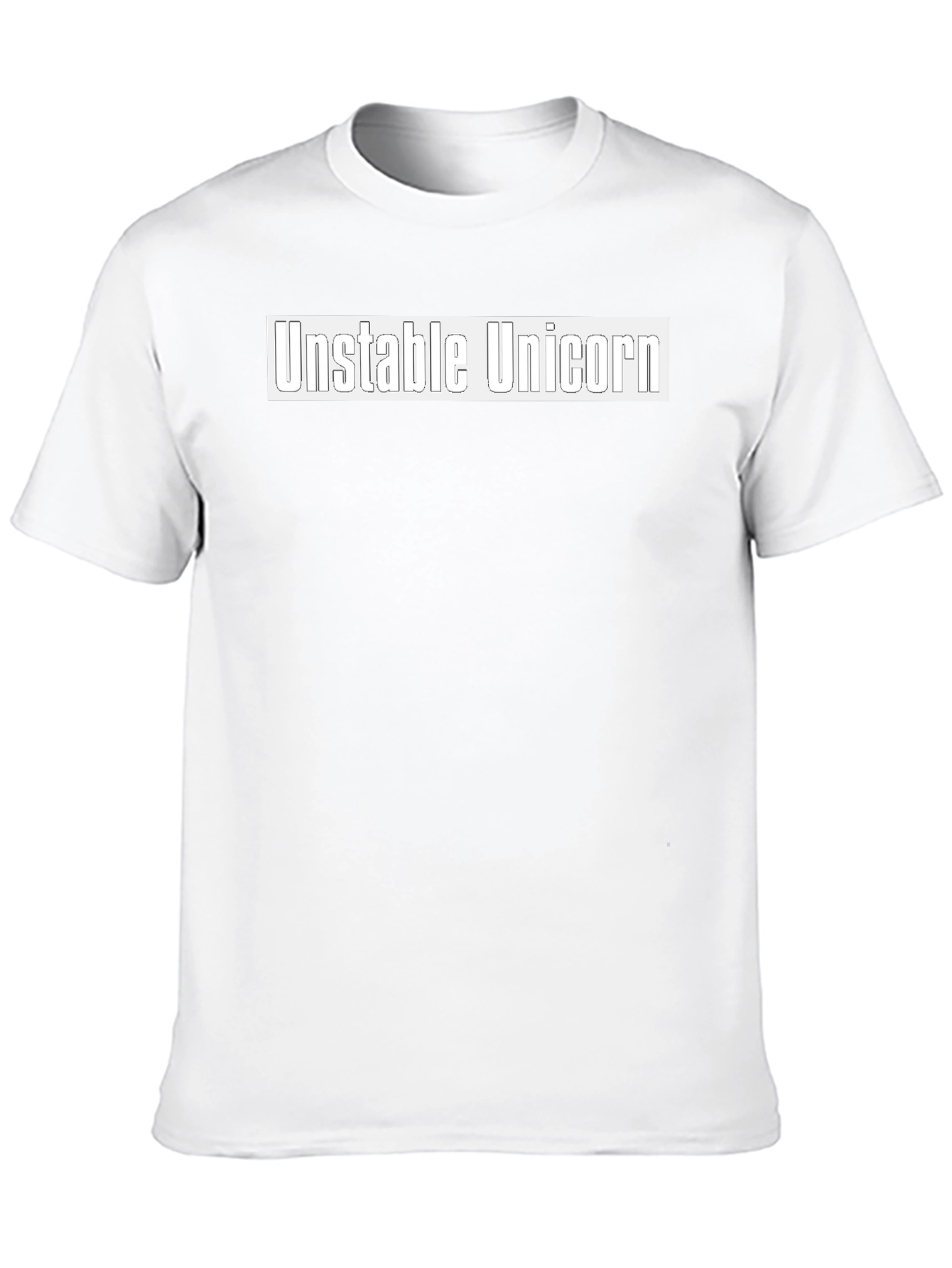 Unstable Unicorn Black T-Shirt